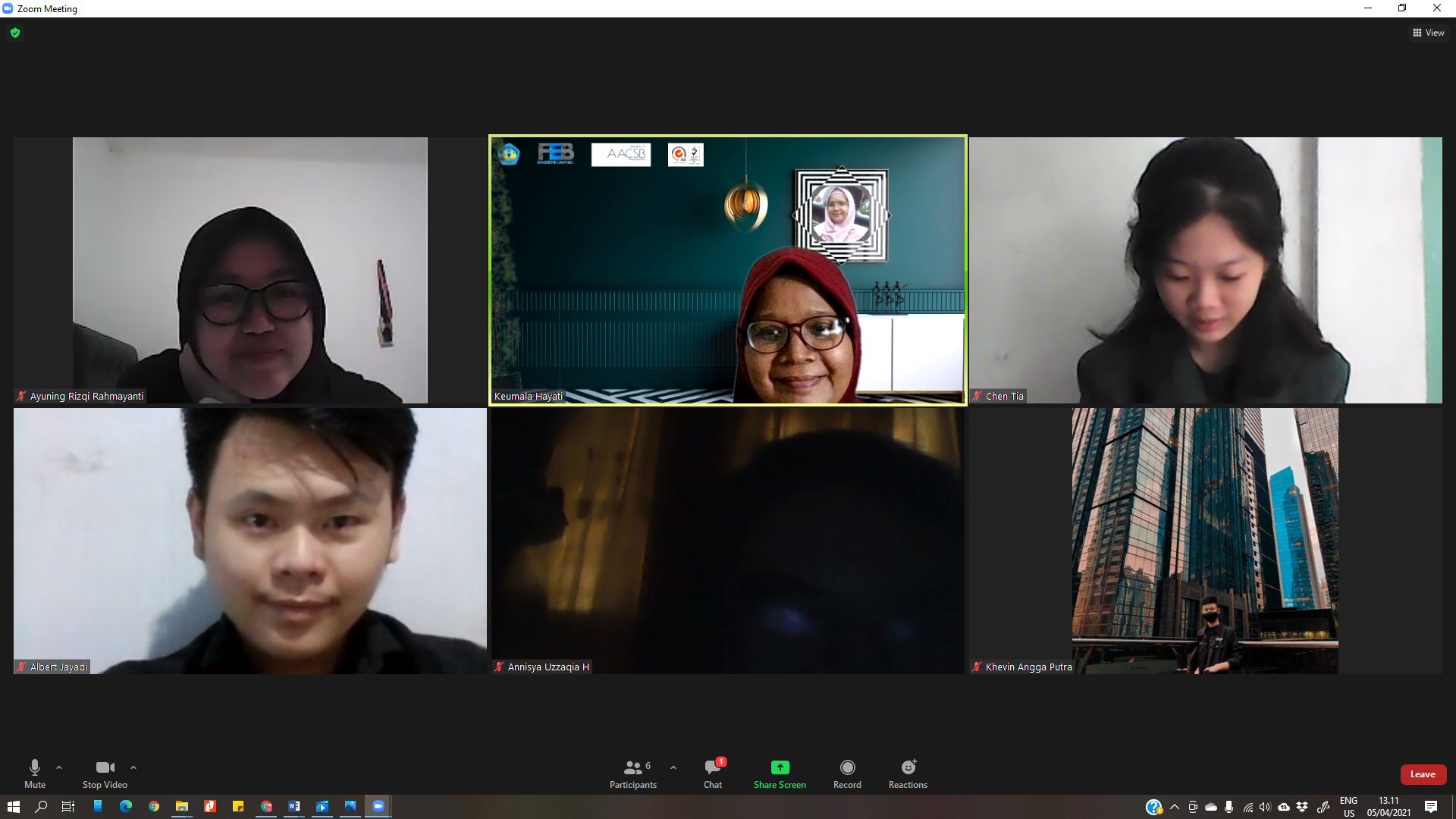 zoom attendance
