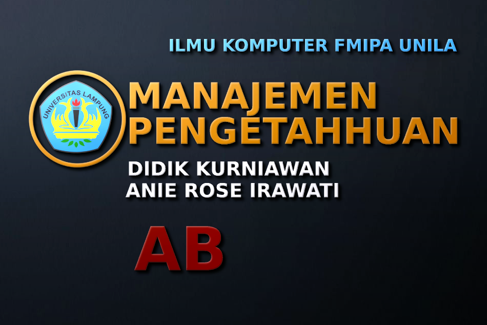 [23/24 Genap][ILKOM] MANAJEMEN PENGETAHUAN-P_AB