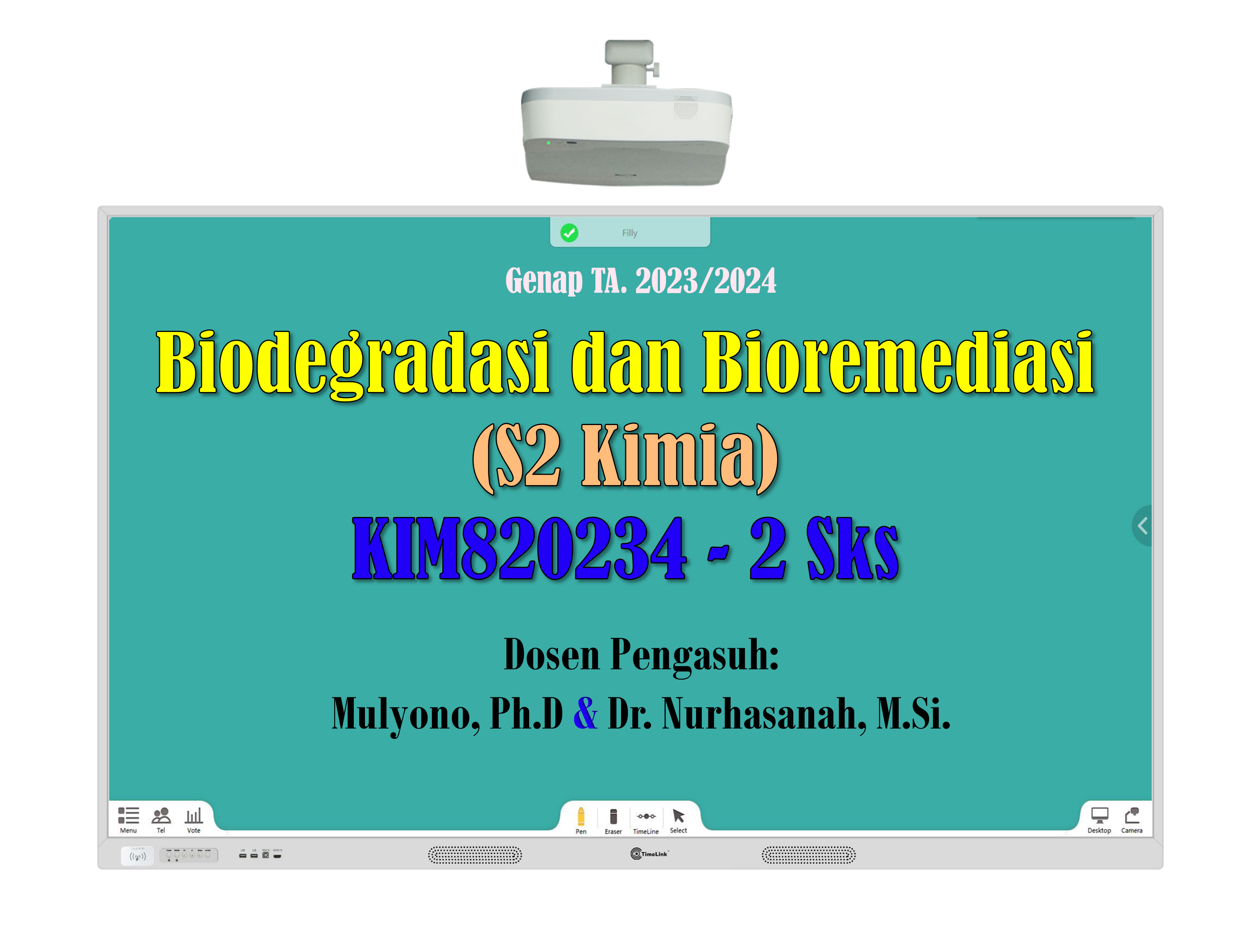 S2 Kimia_Biodegradasi dan Bioremediasi_Genap 2023/2024