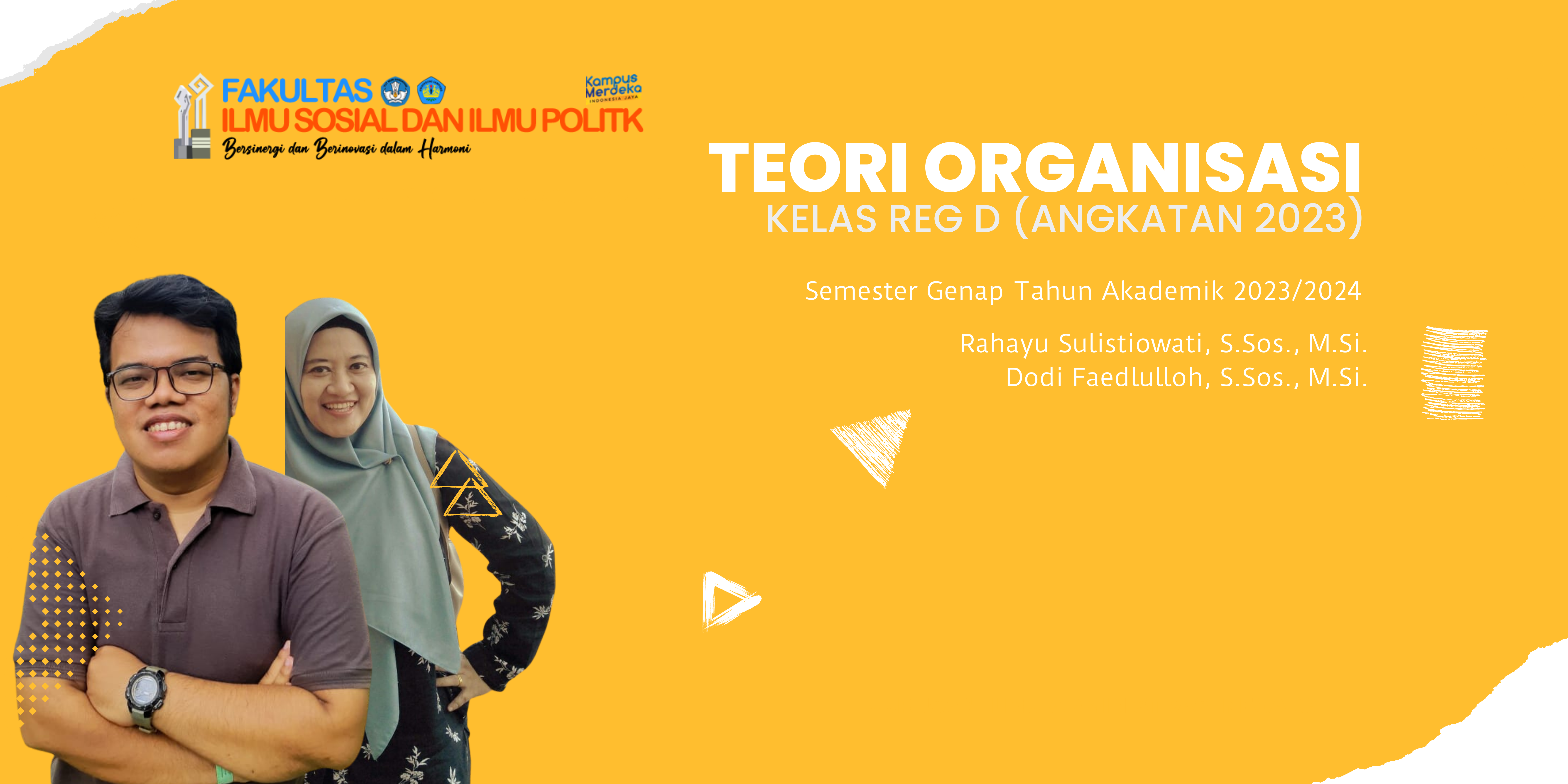Teori Organisasi REG D