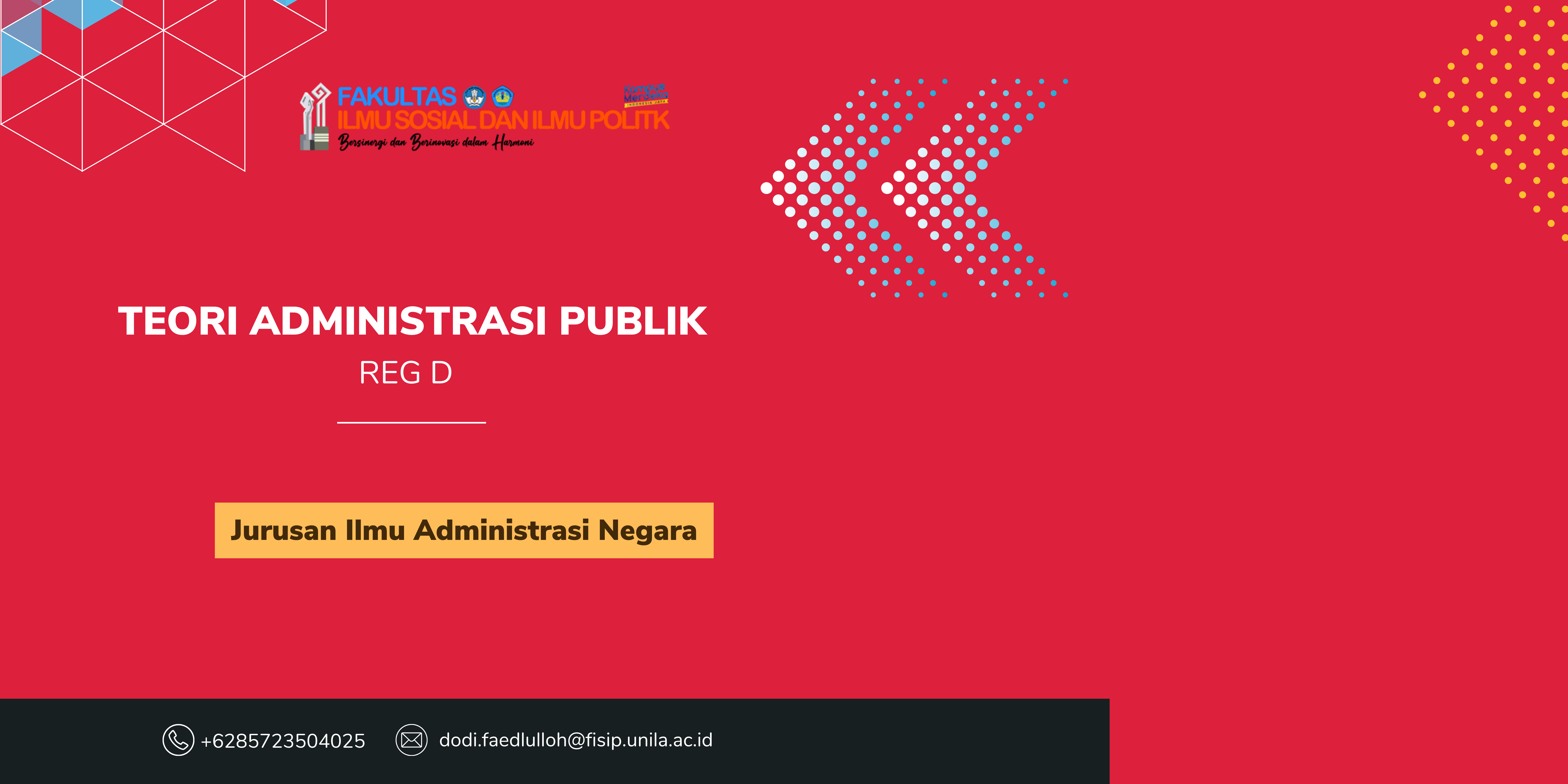 Teori Administrasi Publik Reg D