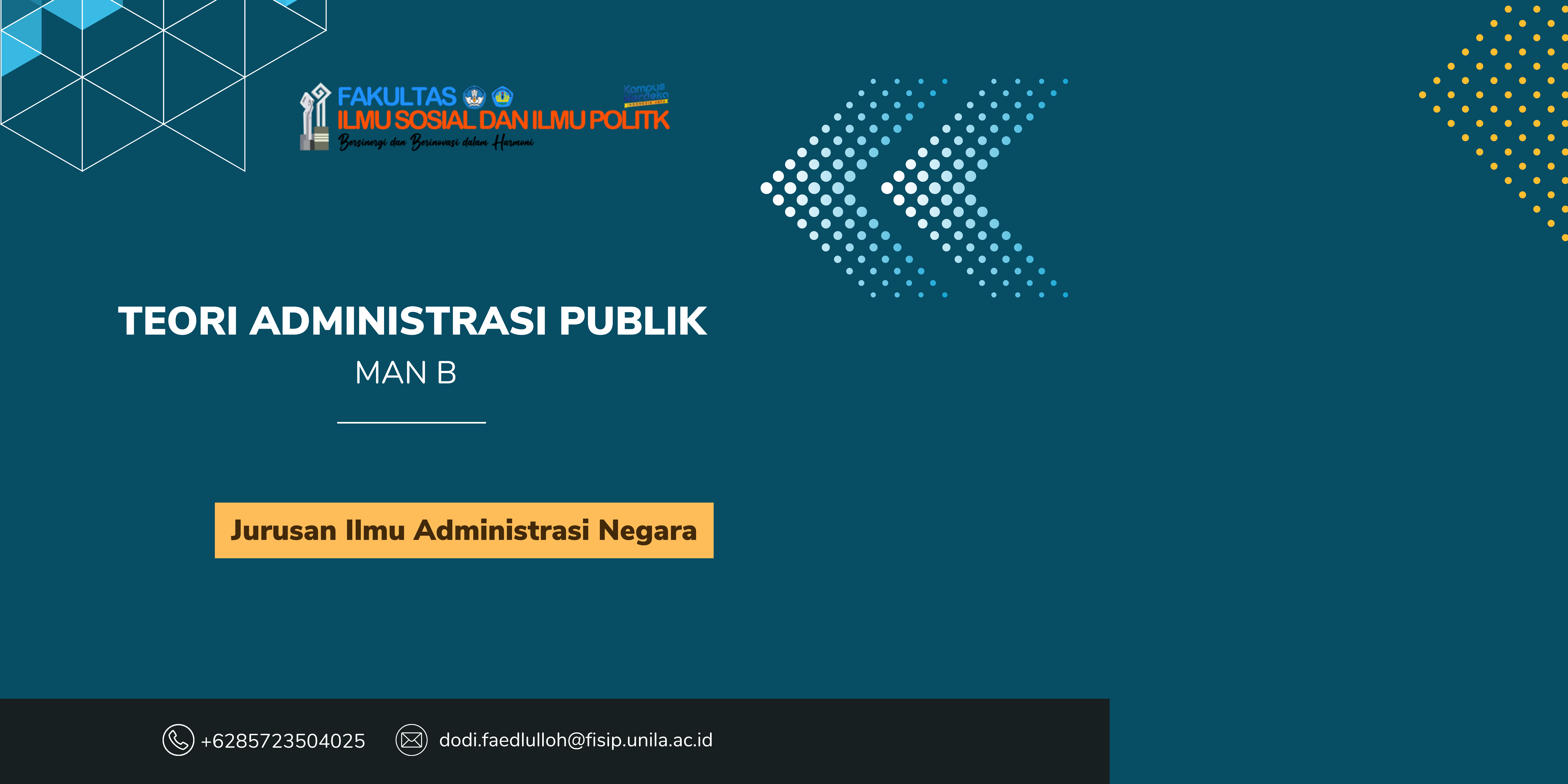 Teori Administrasi Publik MAN B