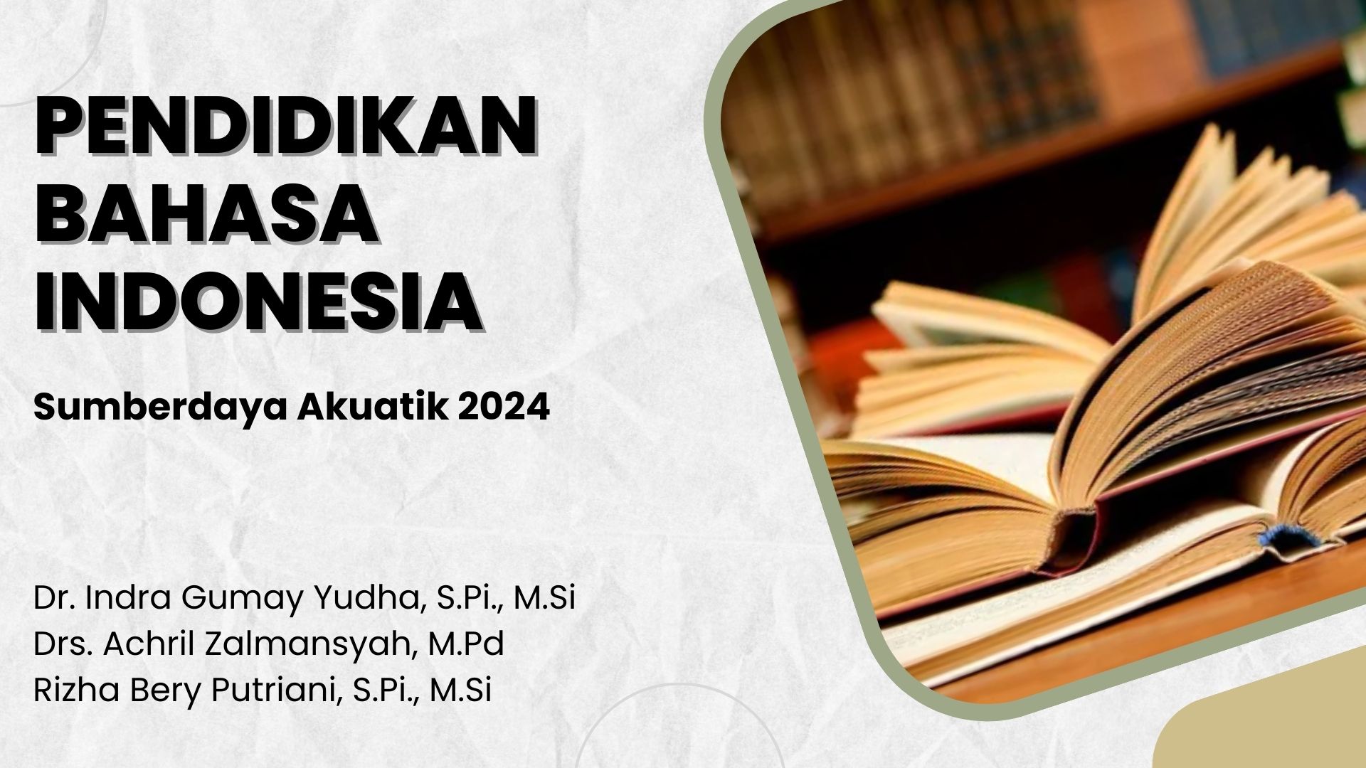 Pendidikan Bahasa Indonesia