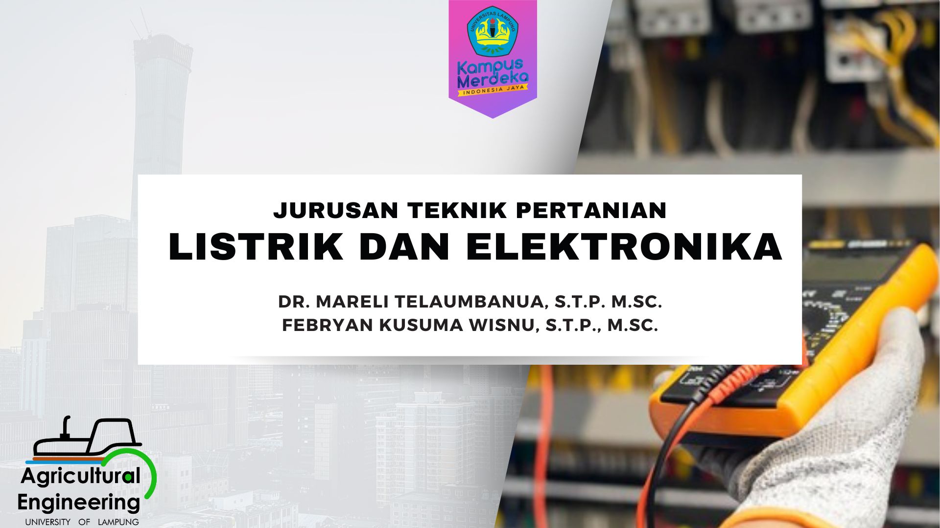 Listrik dan Elektronika - TEP A