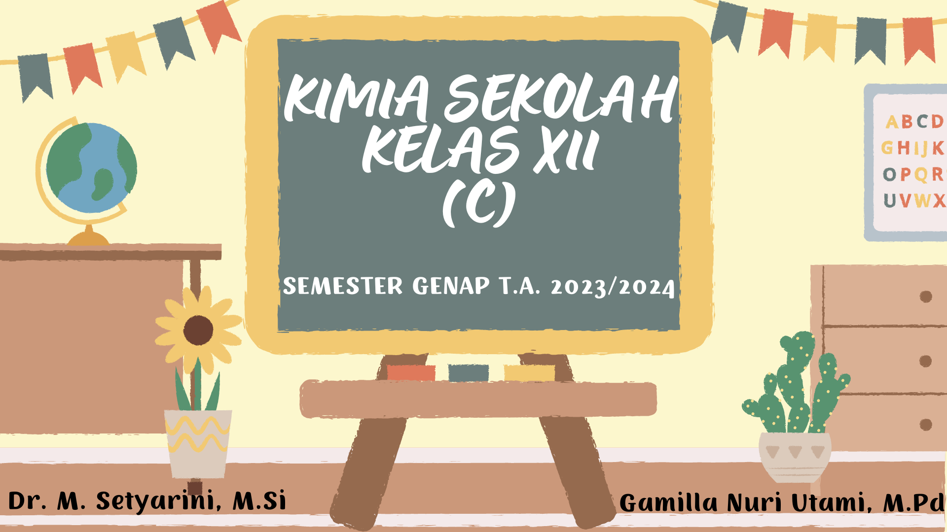 KIMIA SEKOLAH KELAS XII (4C)