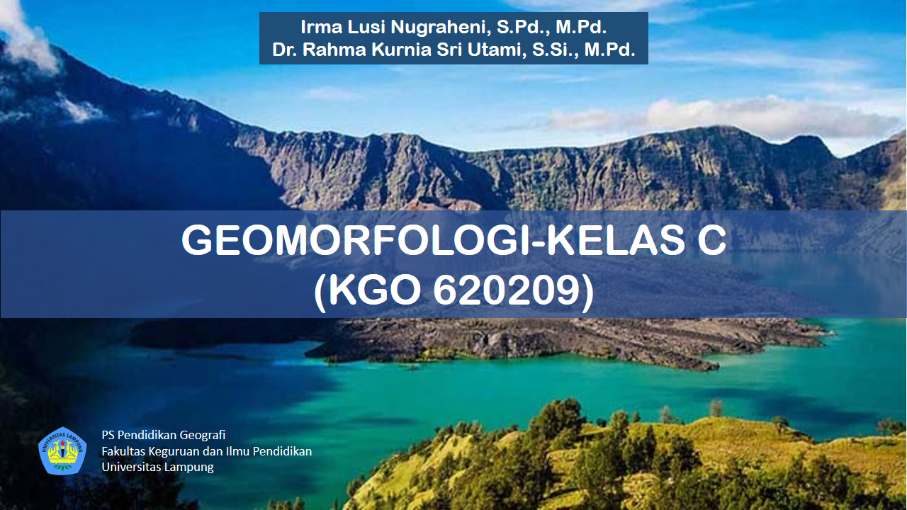 PSPG_Geomorfologi_Kelas C_Genap 2023/2024