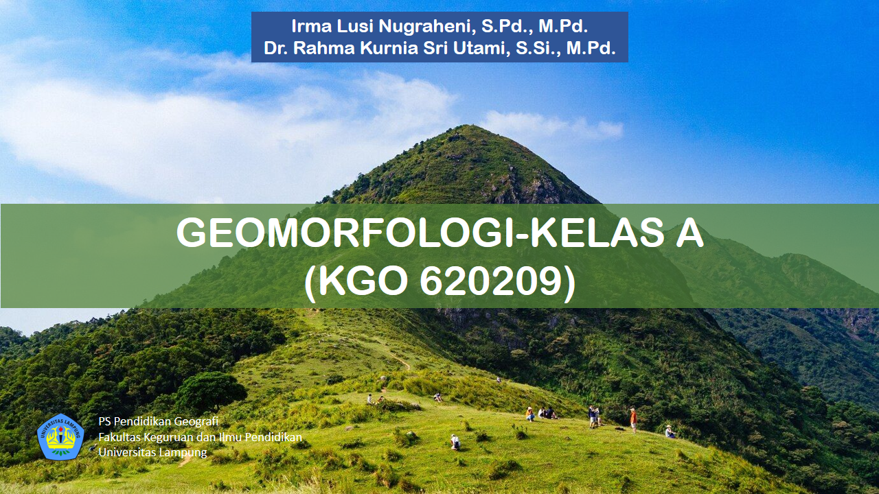 PSPG_Geomorfologi_Kelas A_Genap 2023/2024