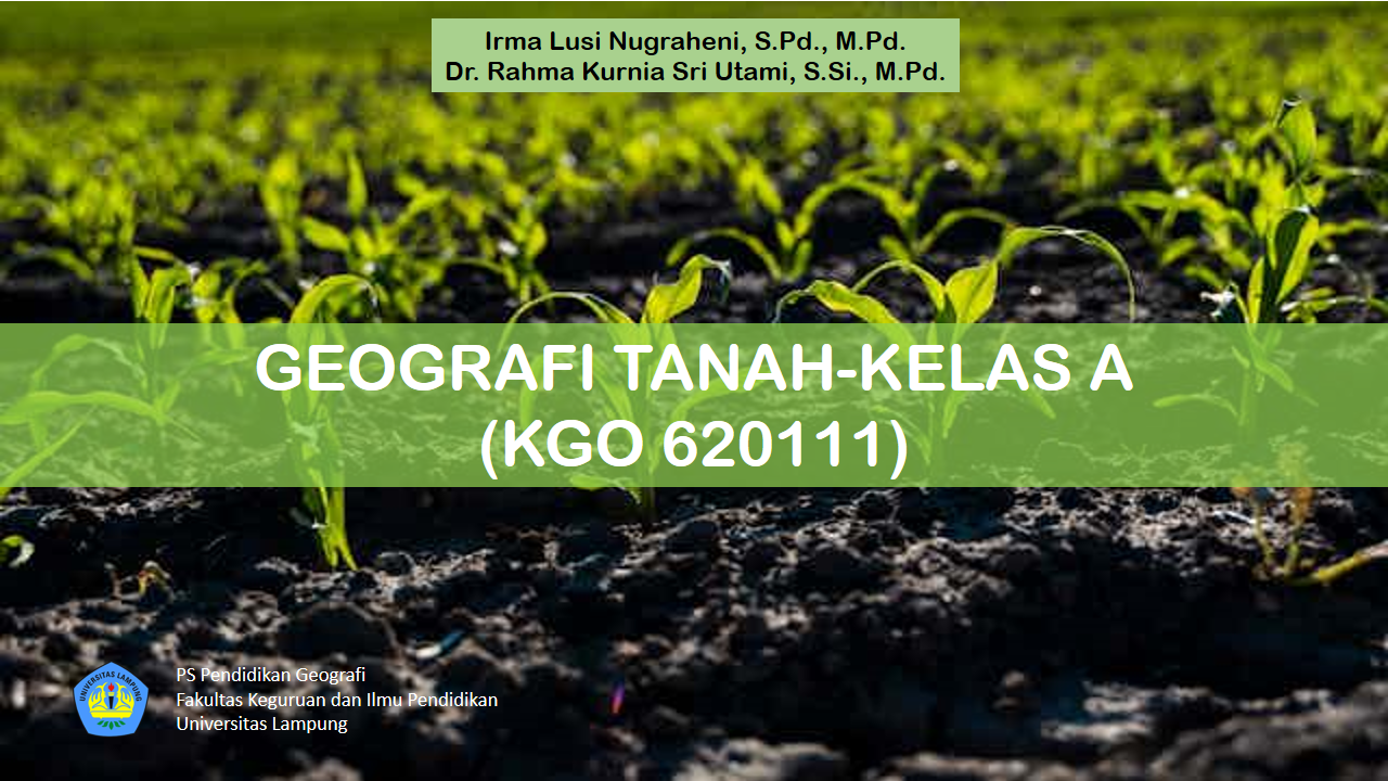 PSPG_Geografi Tanah_Kelas A_Genap 2023/2024