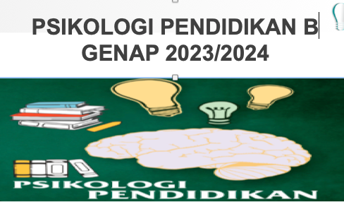 PSPS_Psikologi Pendidikan_Kelas B_Genap_2023/2024