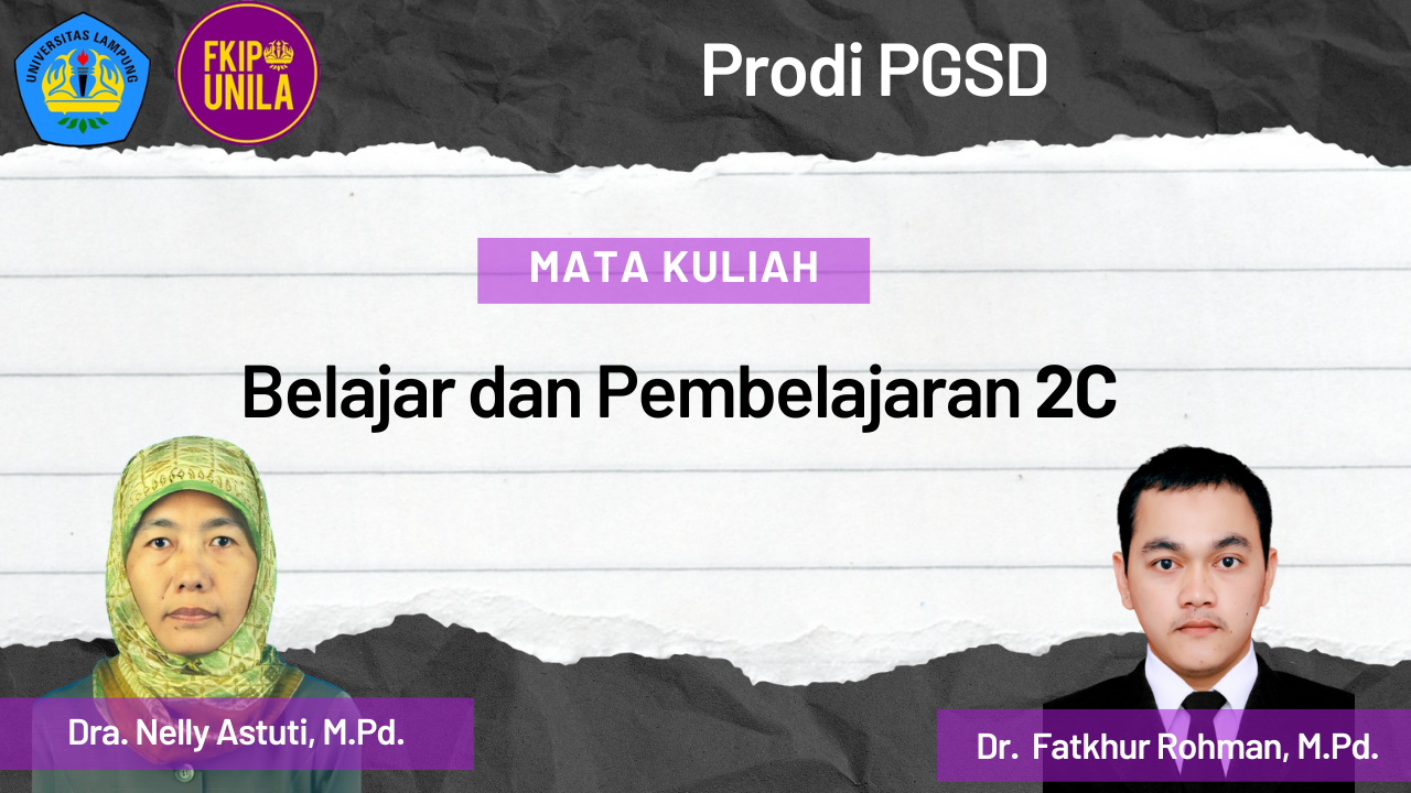 PGSD Belajar dan Pembelajaran 2C