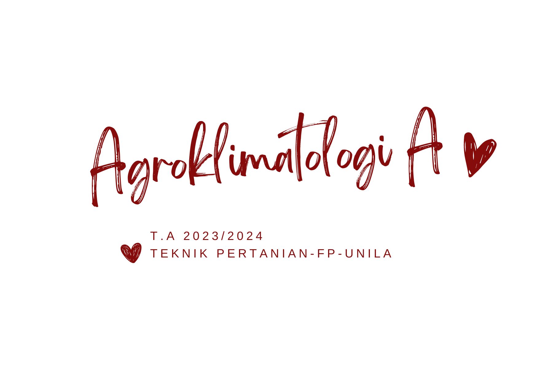 Agroklimatologi Tep A 24