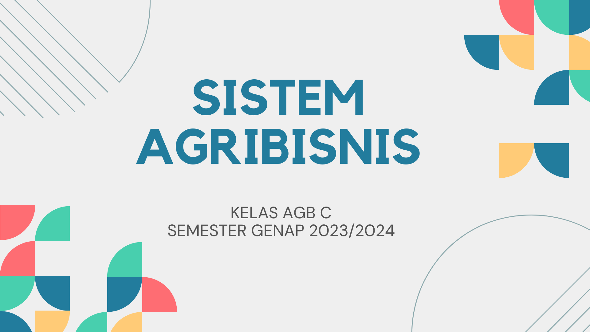 PS AGRIBISNIS_MK SISTEM AGRIBISNIS KELAS AGB C_SEMESTER GENAP 2023/2024