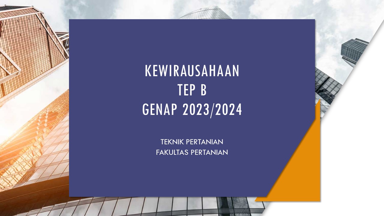 Kewirausahaan TEP B 2024