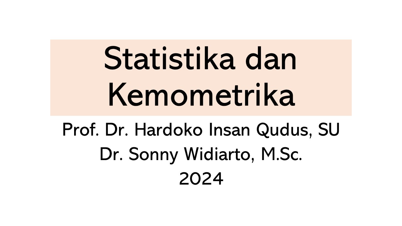 S2 Kimia_Statistika dan Kemometri_Genap 2023 2024