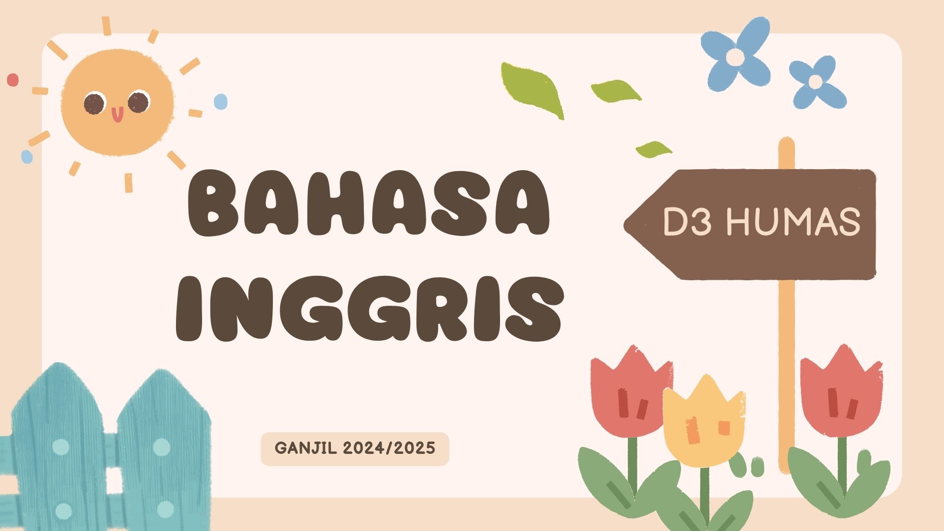 GANJIL24/25_BAHASA INGGRIS_D3 HUMAS