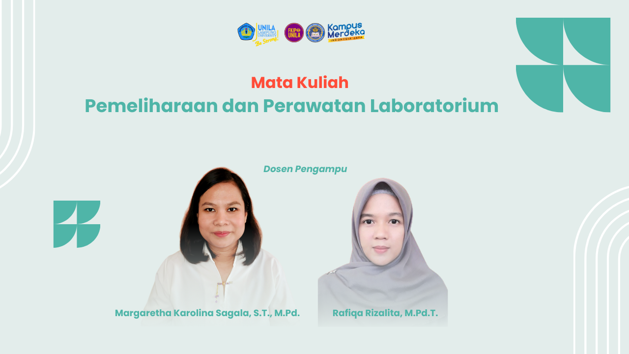 PEMELIHARAAN DAN PERAWATAN LABORATORIUM PTI 2021