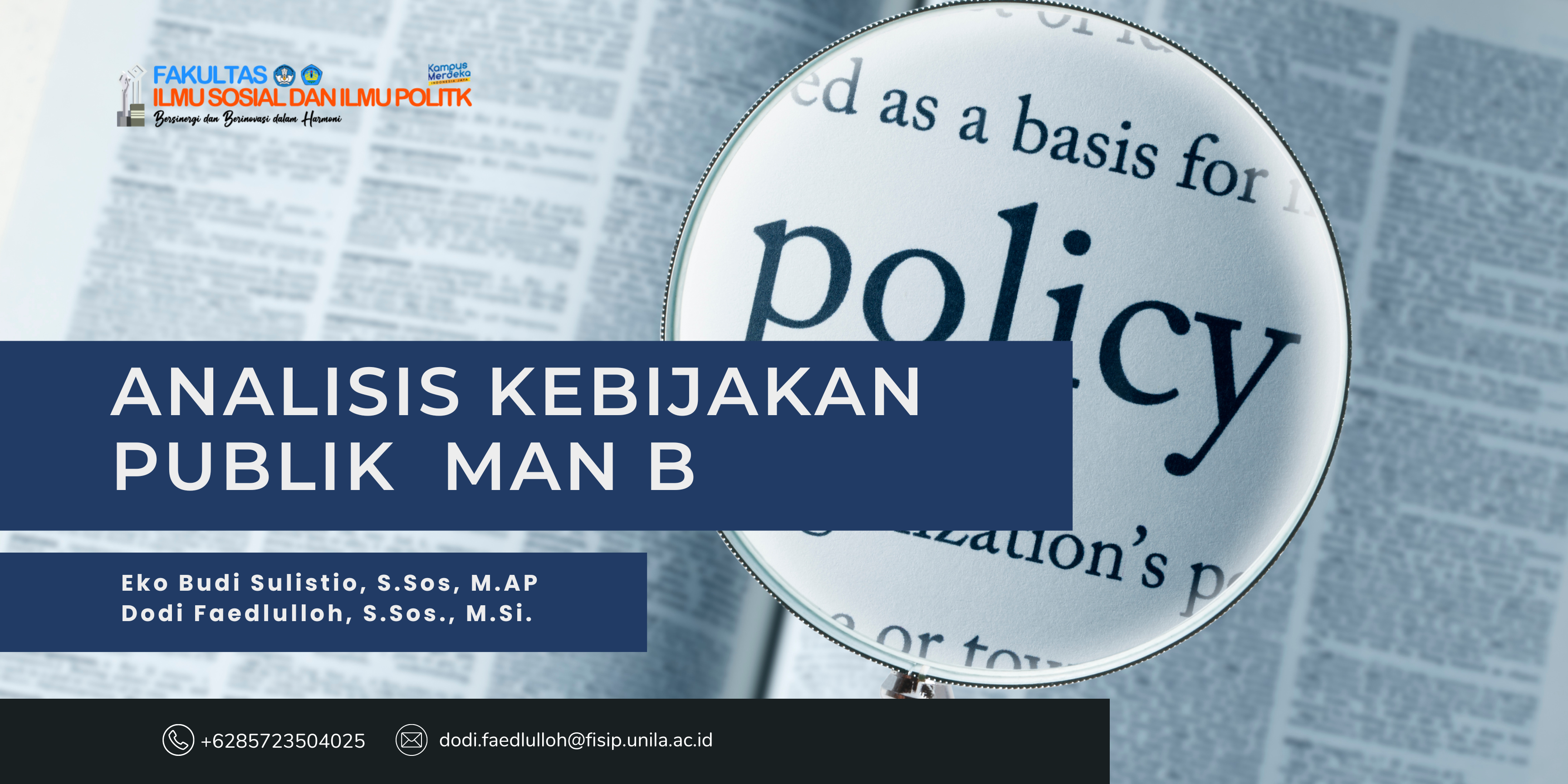 Analisis Kebijakan Publik MAN B