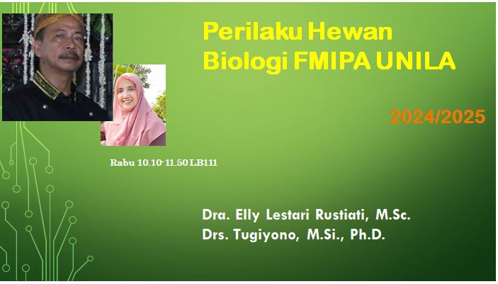 Perilaku Hewan_BIO 620309_2024/2025