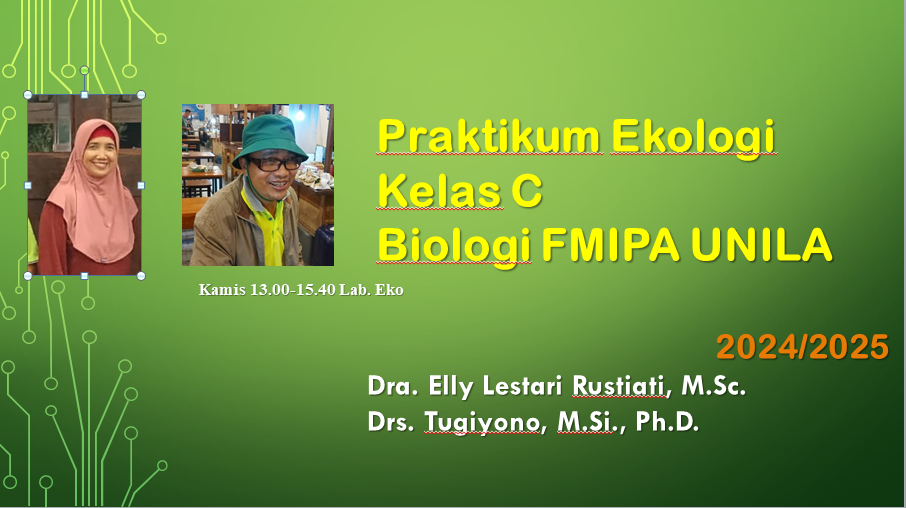 Praktikum Ekologi BIO620210 BIO C 2024/2025