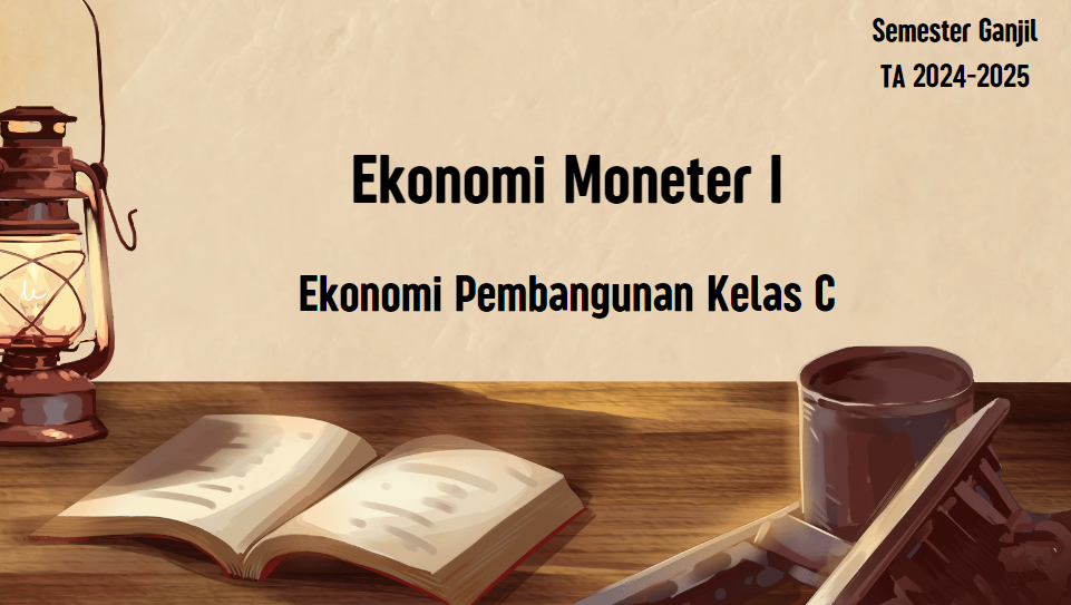 Ekonomi Moneter I EP Kelas C