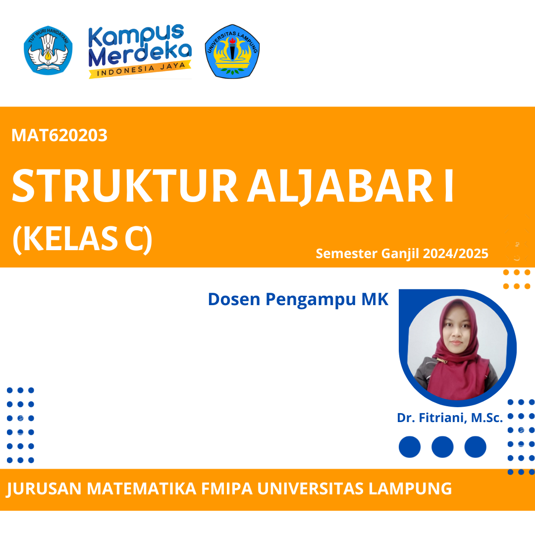 Struktur Aljabar I Kelas C Semester Ganjil 2024-2025