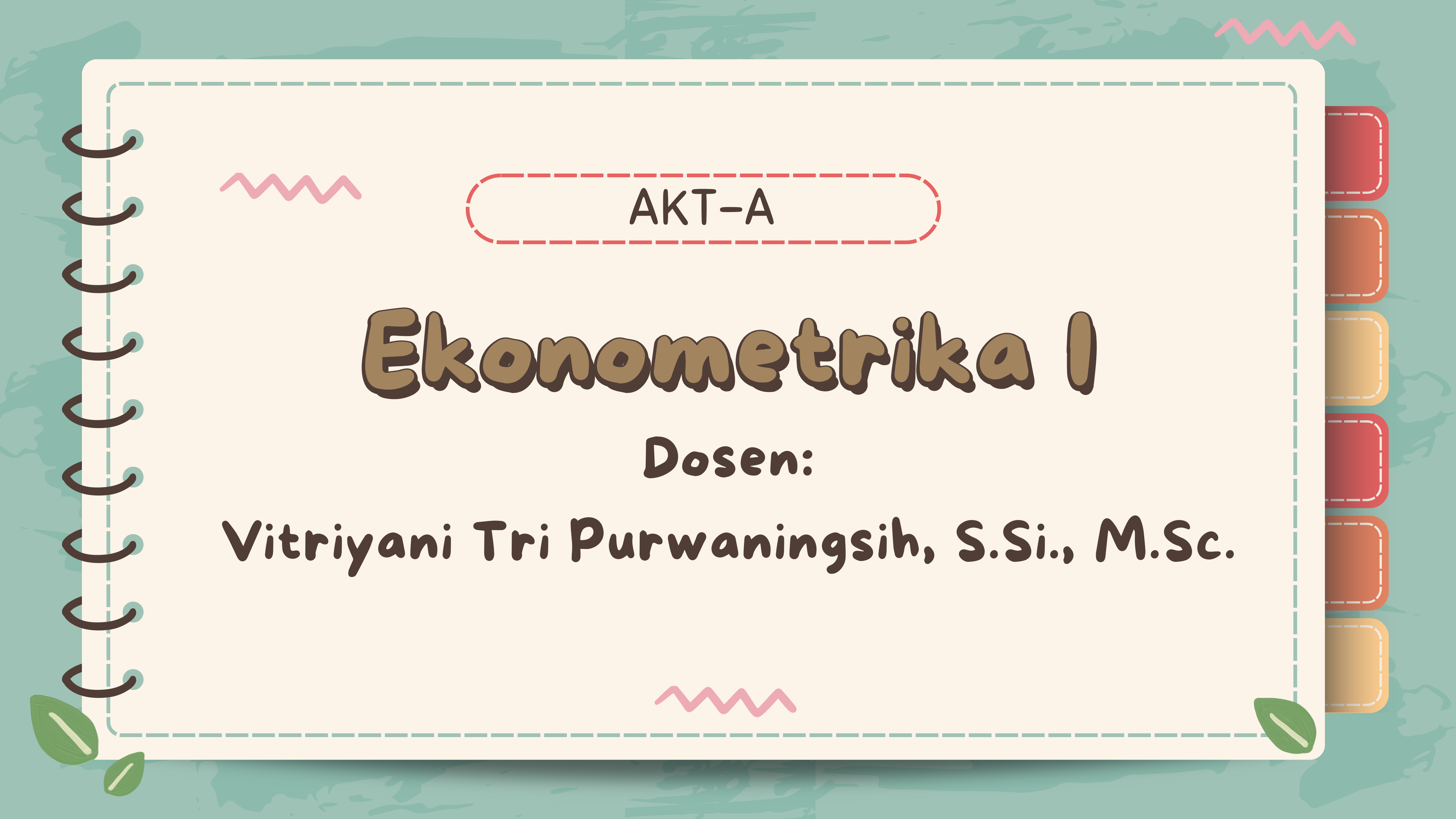 EKONOMETRIKA AKT