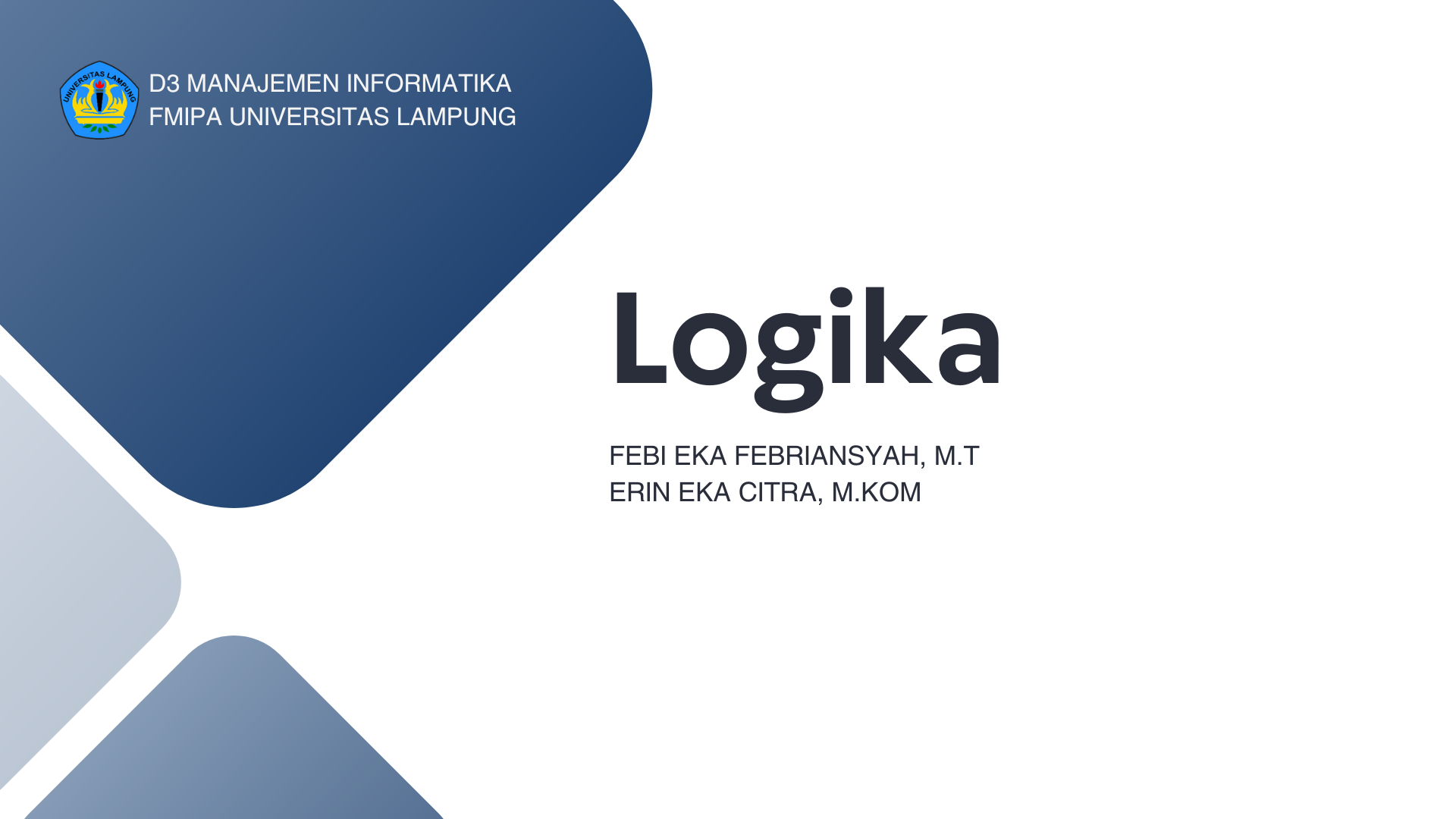 [24/25 GANJIL][D3MI] Logika - D3MI