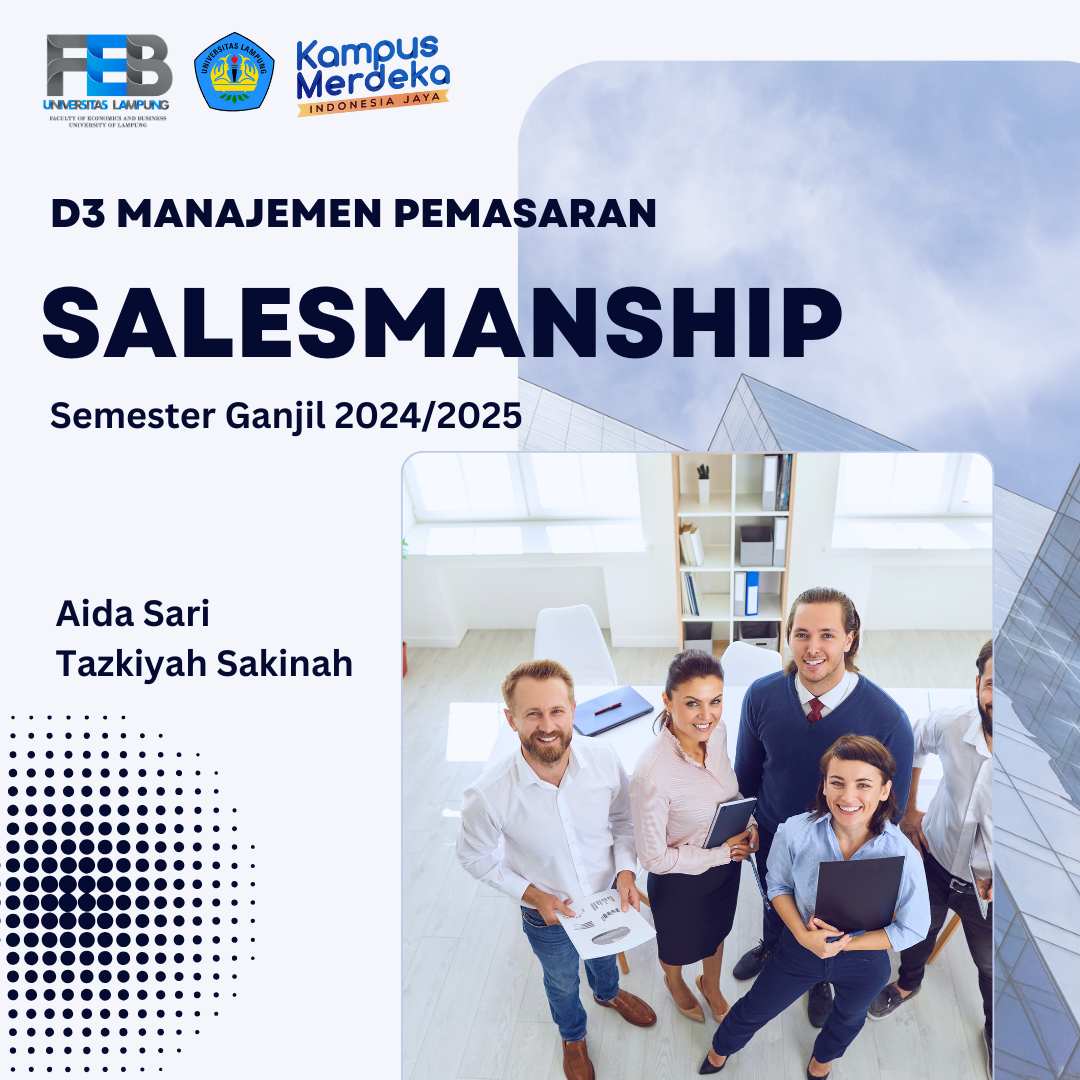 FEB_D3 PEMASARAN_SALESMANSHIP_GANJIL 2024/2025