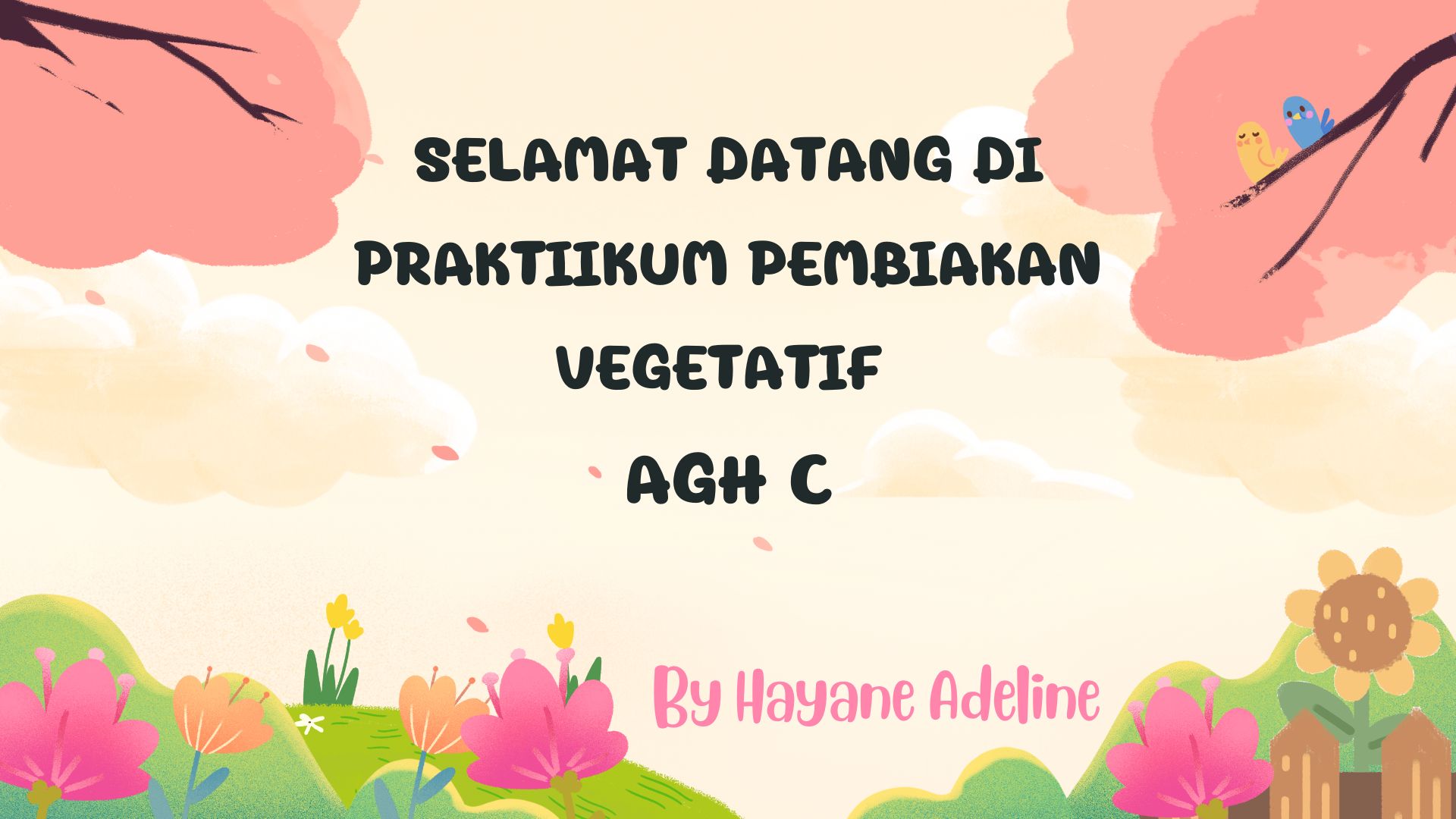 Praktikum Pembiakan Vegetatif AGH C 24/25