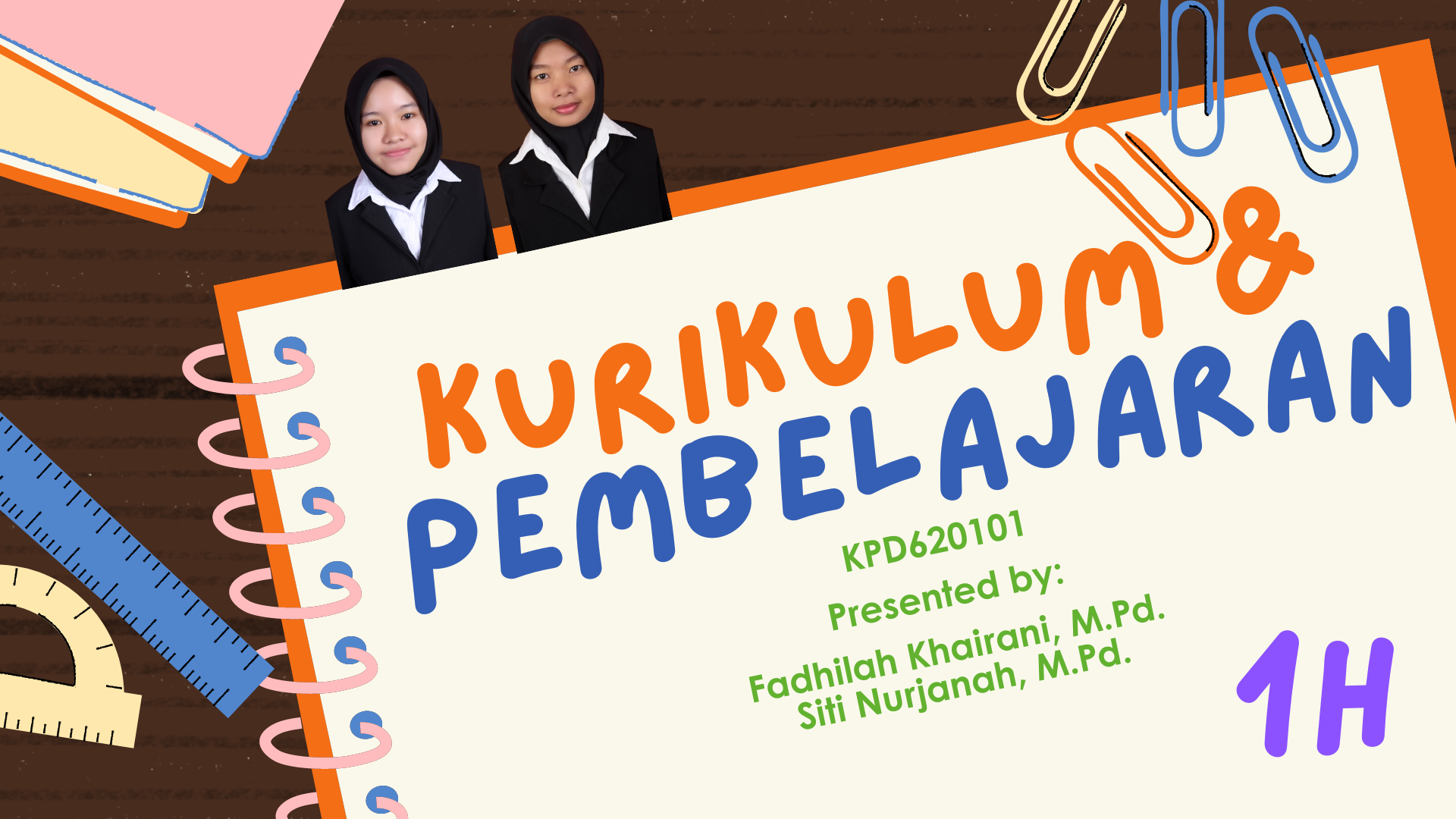 PGSD_Kurikulum dan Pembelajaran_KELAS 1H_GANJIL_2024/2025
