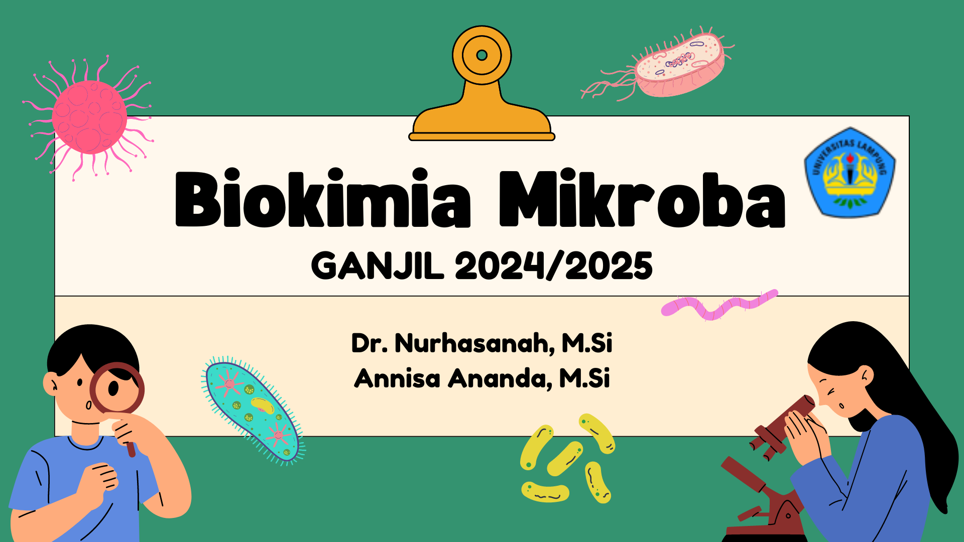 Biokimia Mikroba Ganjil 2024/2025