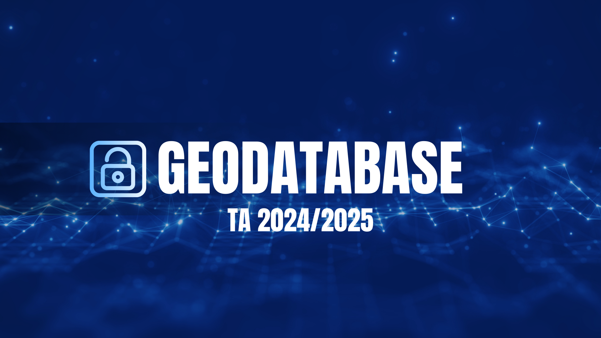 Geodatabase