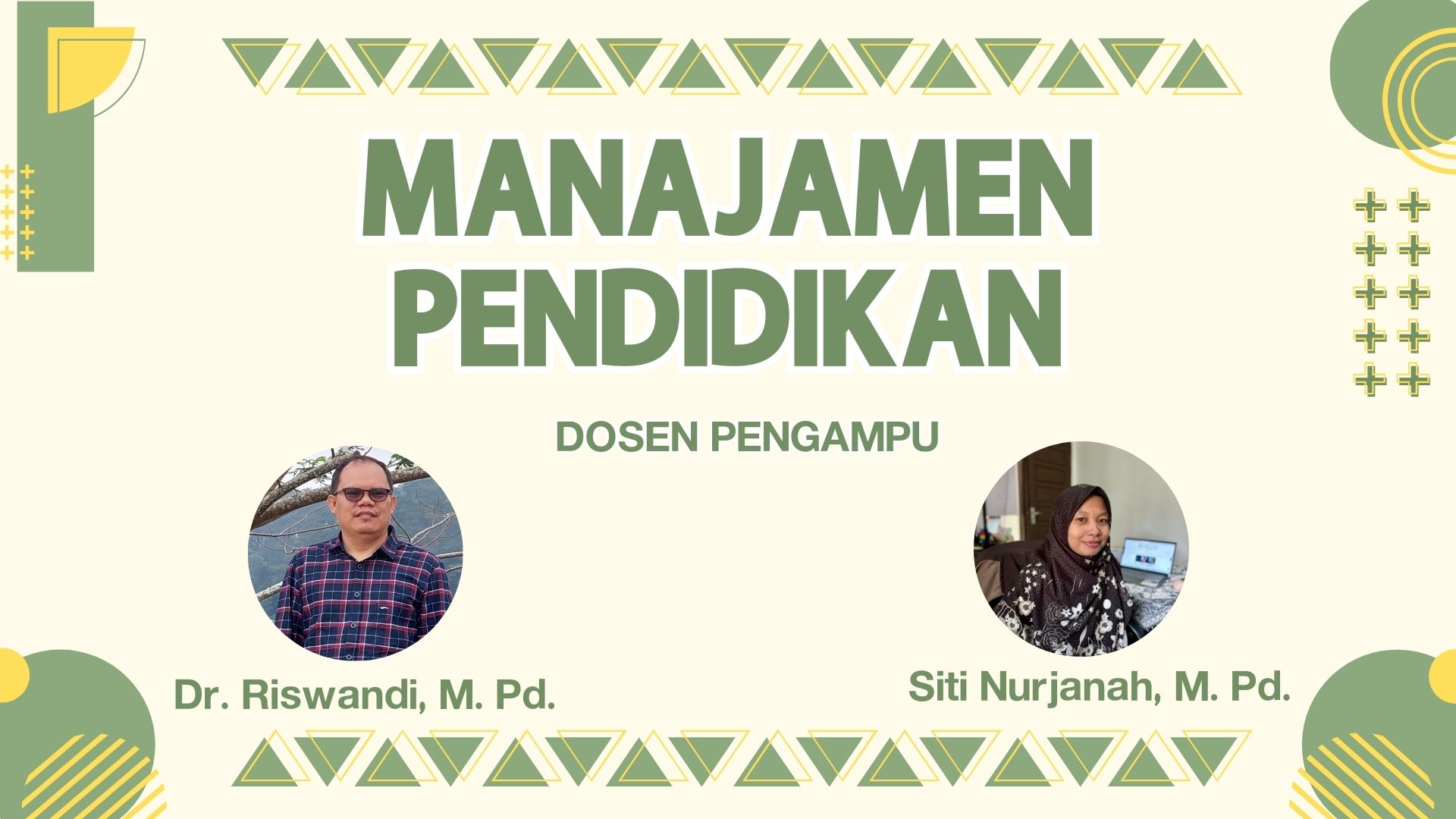 PGSD_MANAJEMEN PENDIDIKAN_KELAS 3G_GANJIL_2024/2025