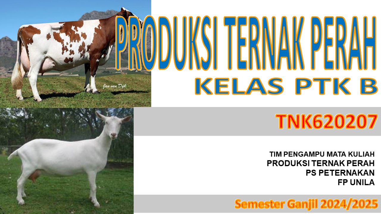 Produksi Ternak Perah PTK B