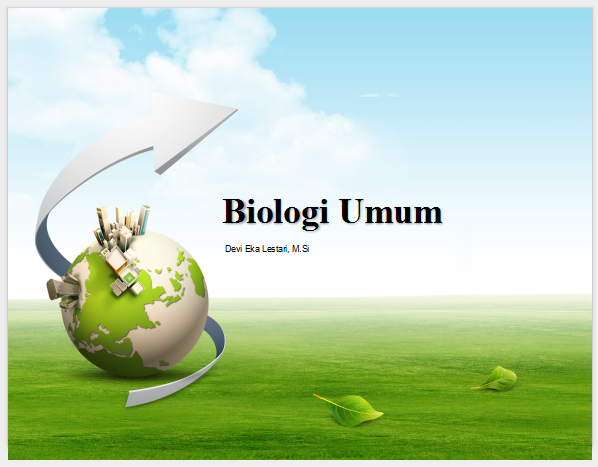 Biologi Umum BIO B