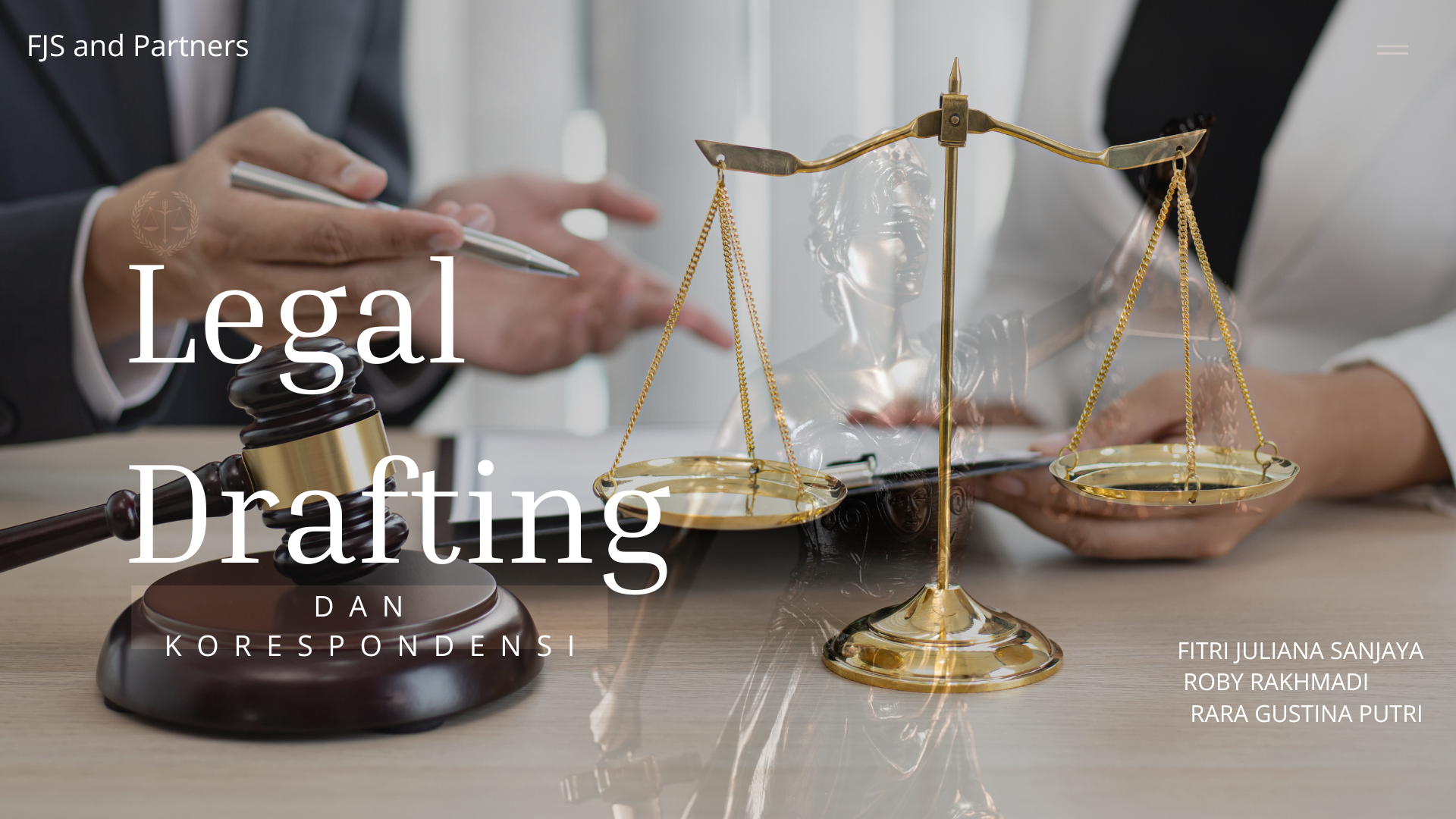 HI-Legal Drafting dan Korespondensi Reguler