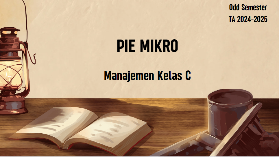 PIE Mikro Manajemen Kelas C