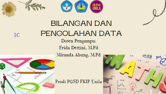 BILANGAN DAN PENGOLAHAN DATA_PGSD_1F_GANJIL_2024/2025