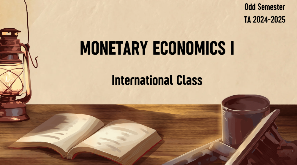 Monetary Economics I 
