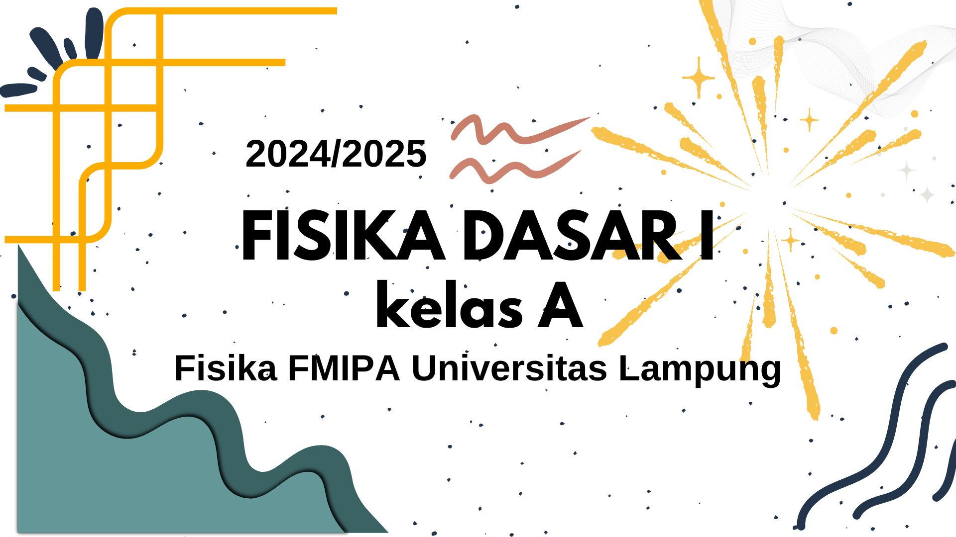 Fisika Dasar I 24/25 Kelas A