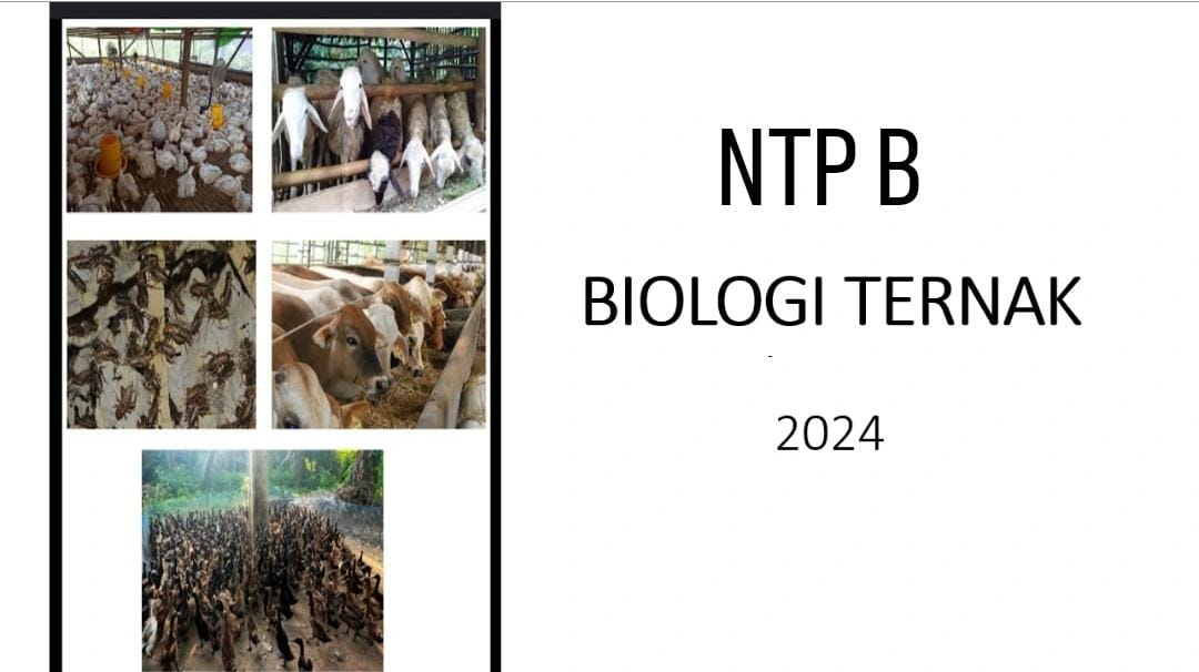 BIOLOGI TERNAK NTP B 2024/2025