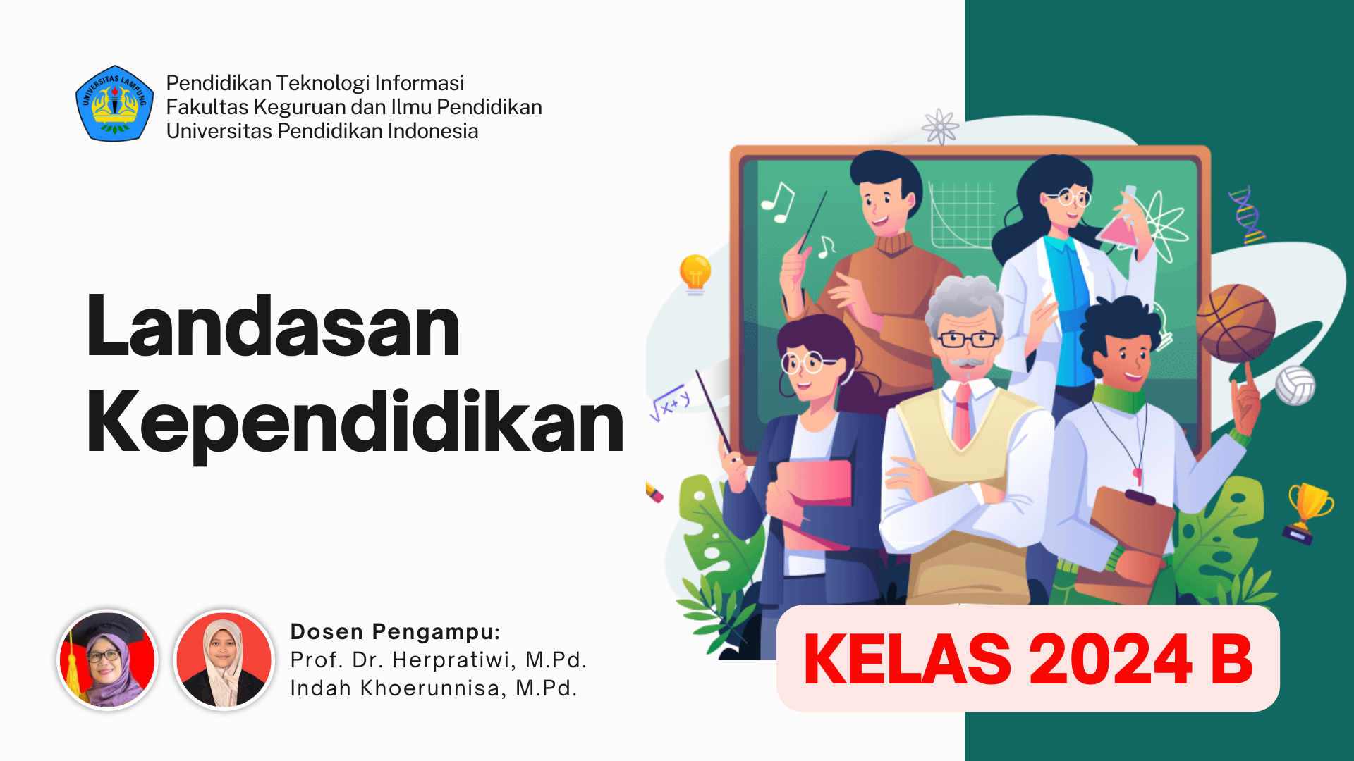 LANDASAN KEPENDIDIKAN_KELAS B_GANJIL 2024/2025_PTI