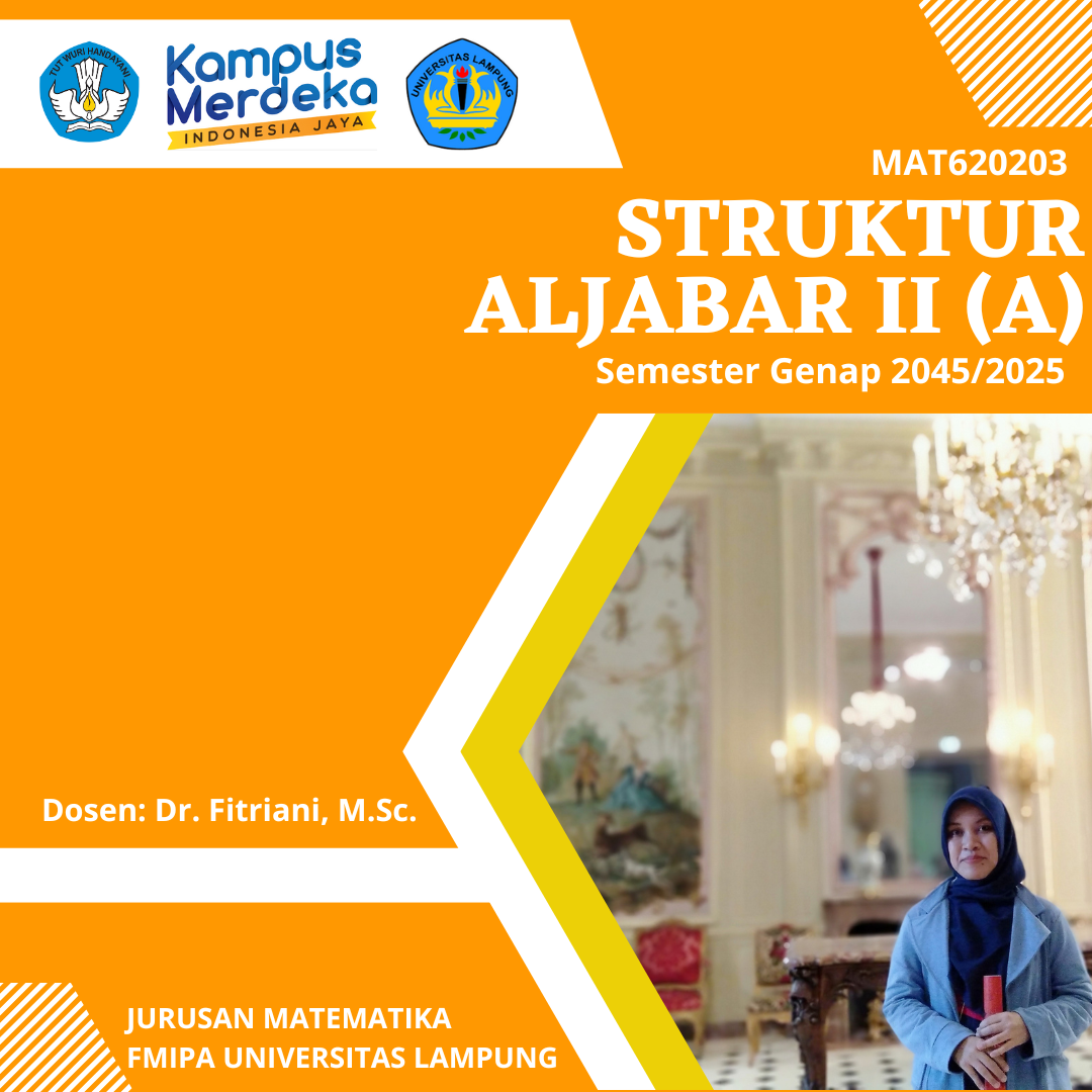 S1_MATH_Struktur Aljabar II Kelas A Semester Genap 2024-2025