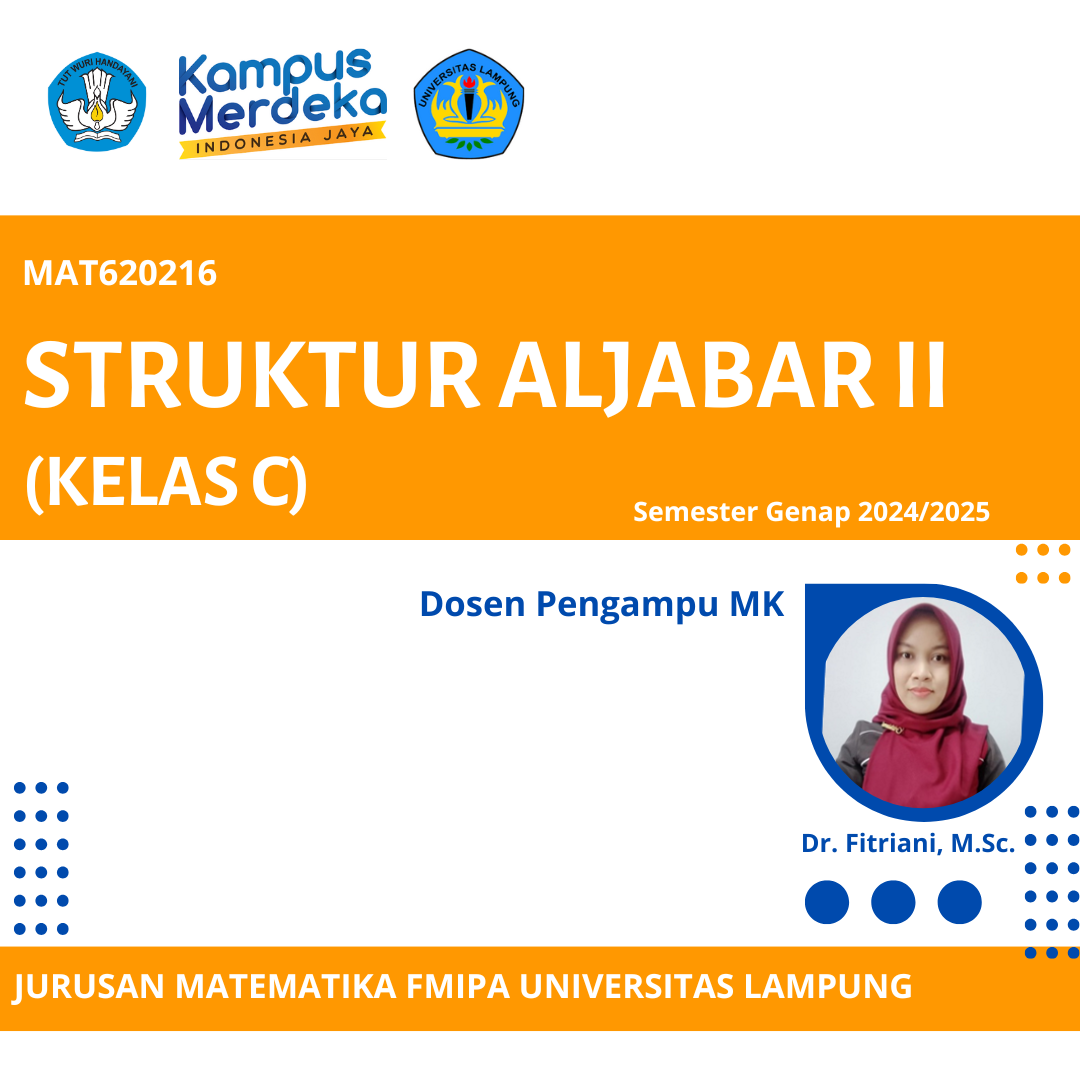 S1_MATH_Struktur Aljabar II Kelas C Semester Genap 2024-2025