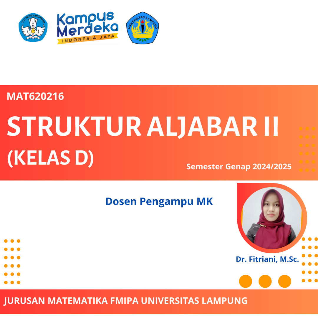 S1_MATH_Struktur Aljabar II Kelas D Semester Genap 2024-2025