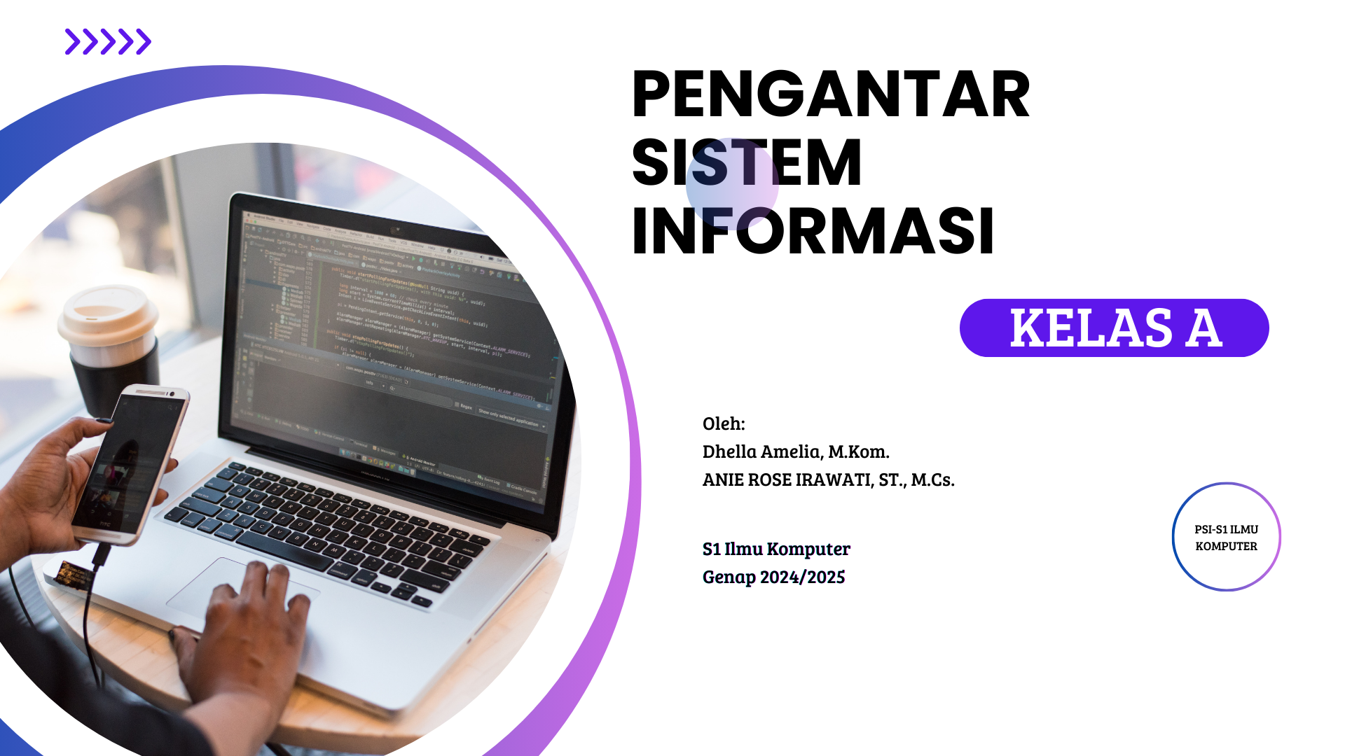 [2O24/2025 Genap][S1ILKOM] PENGANTAR SISTEM INFORMASI - A