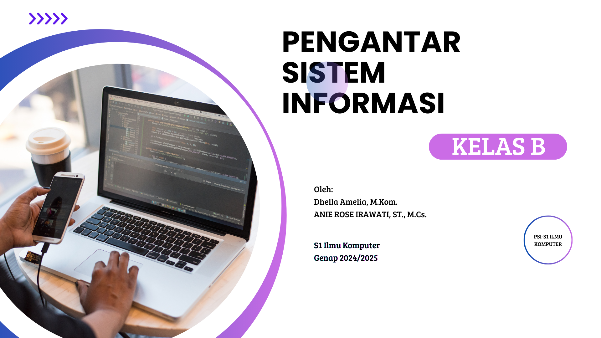 [2O24/2025 Genap][S1ILKOM] PENGANTAR SISTEM INFORMASI - B