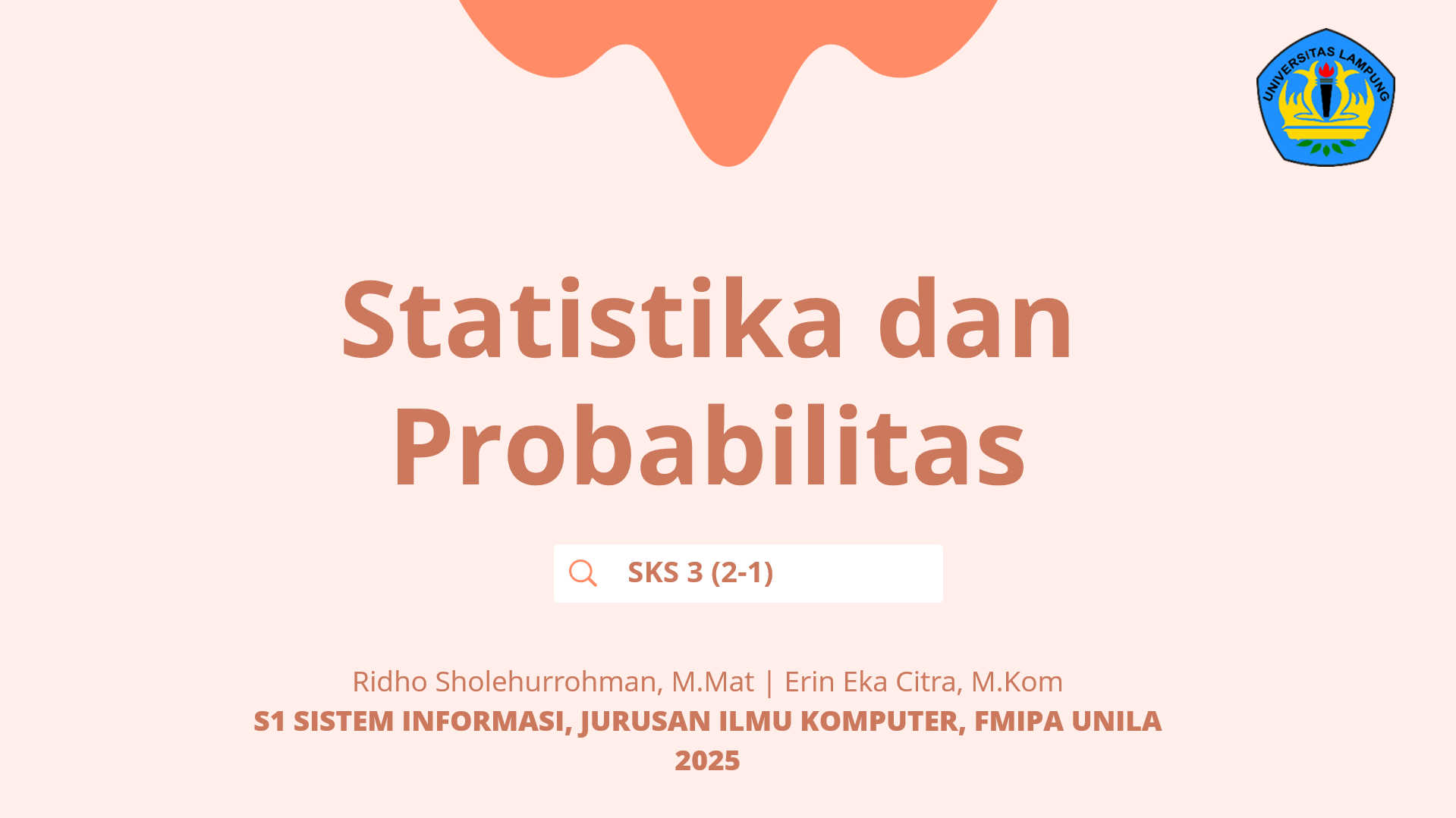 [2O24/2025 Genap][SIF] Statistika dan Probabilitas - SI