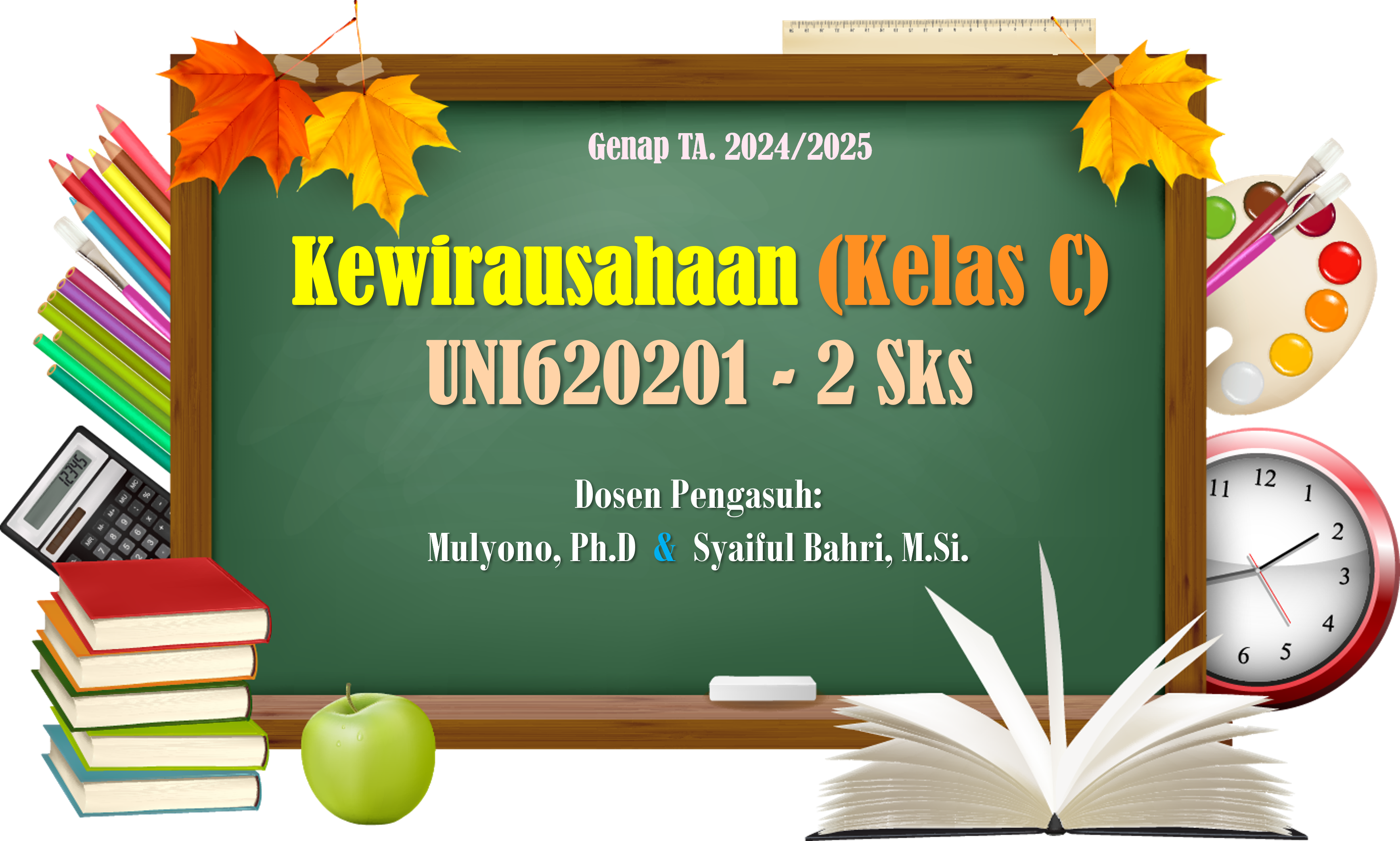 S1 Kimia_Kewirausahaan_Kelas-C_Genap 2024/2025