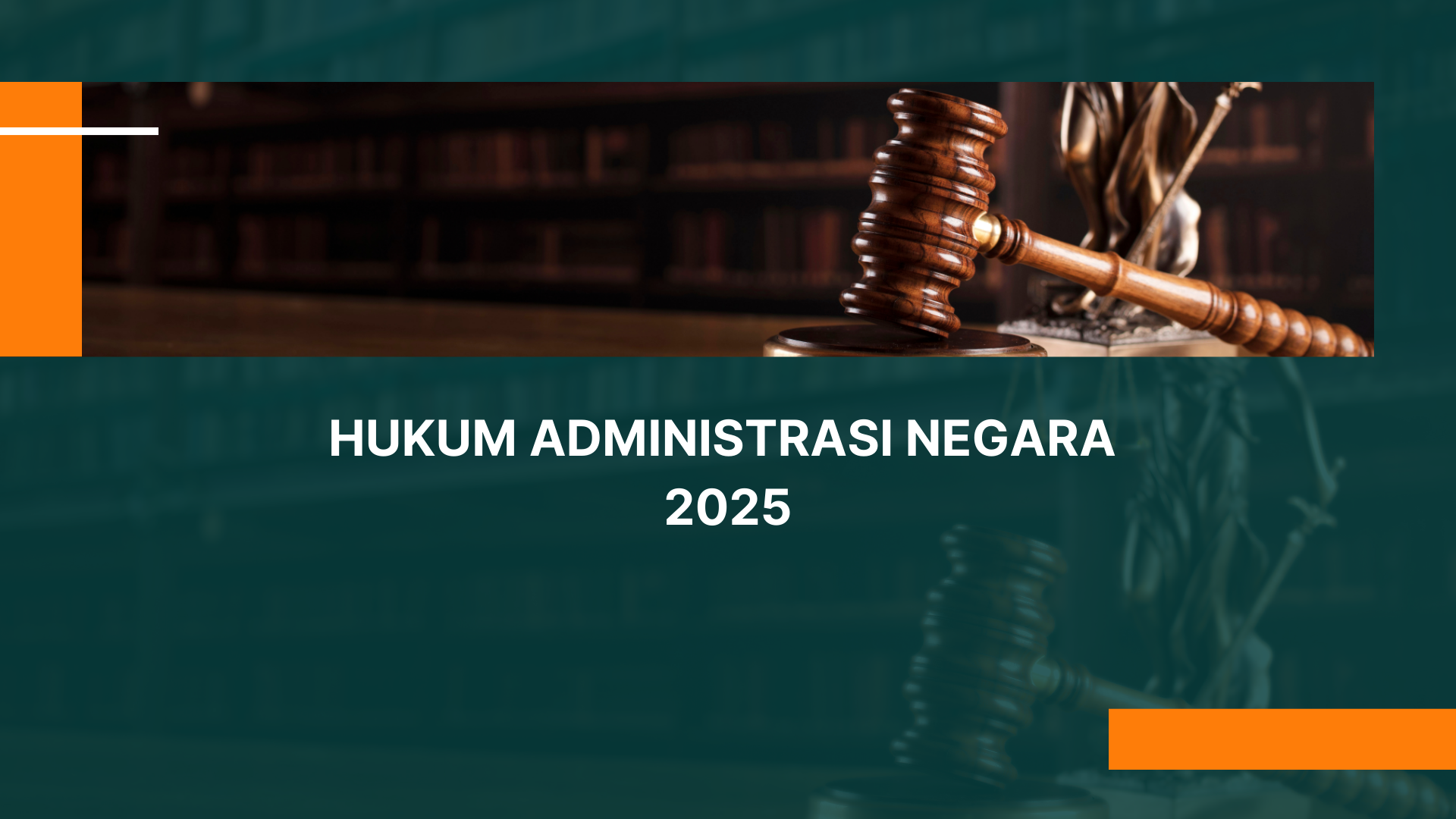 Hukum Administrasi Negara REG B